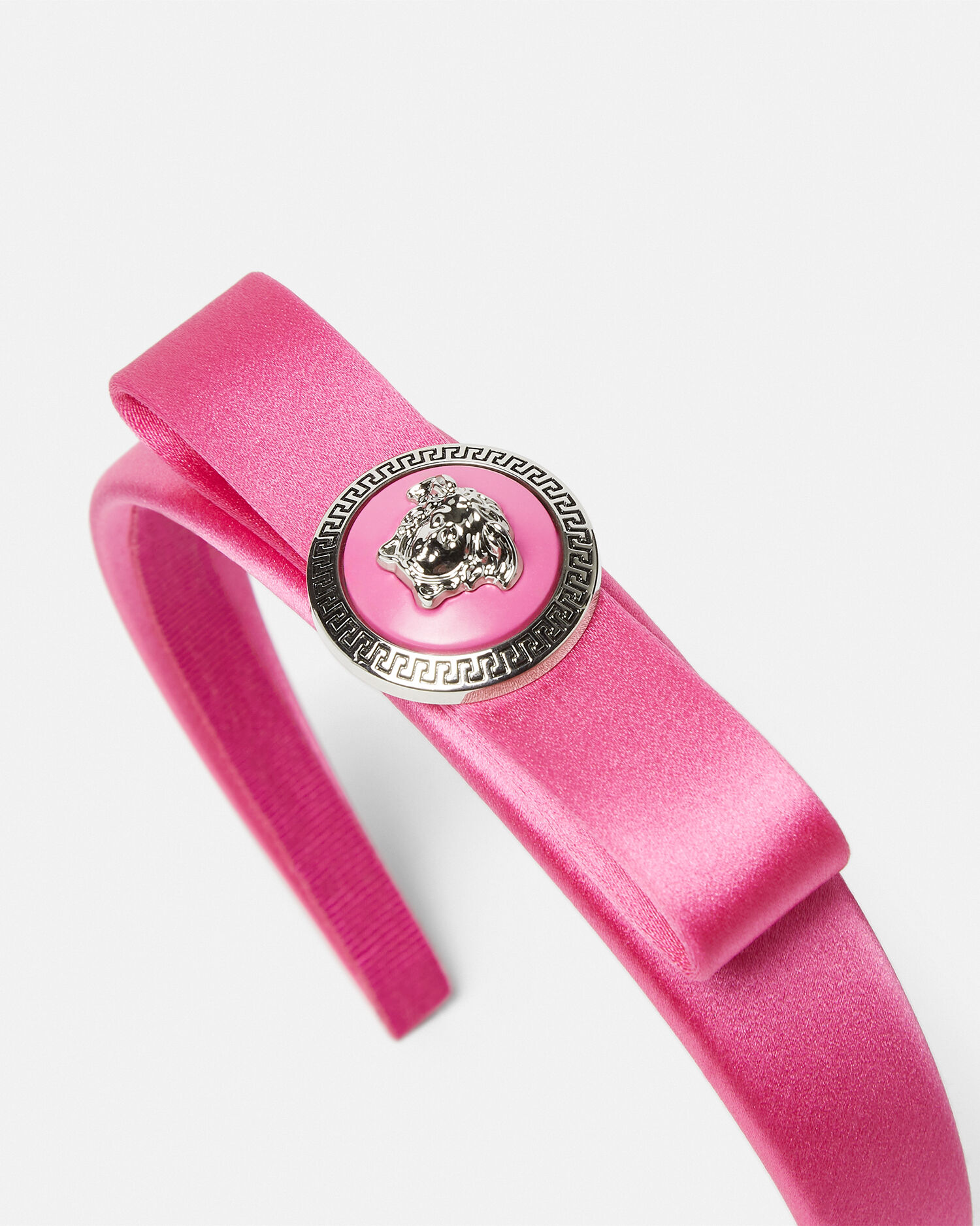 【versace】ジャンニ リボン ヘッドバンド ジャンニ リボン ヘッドバンド ピンク | VERSACE JP