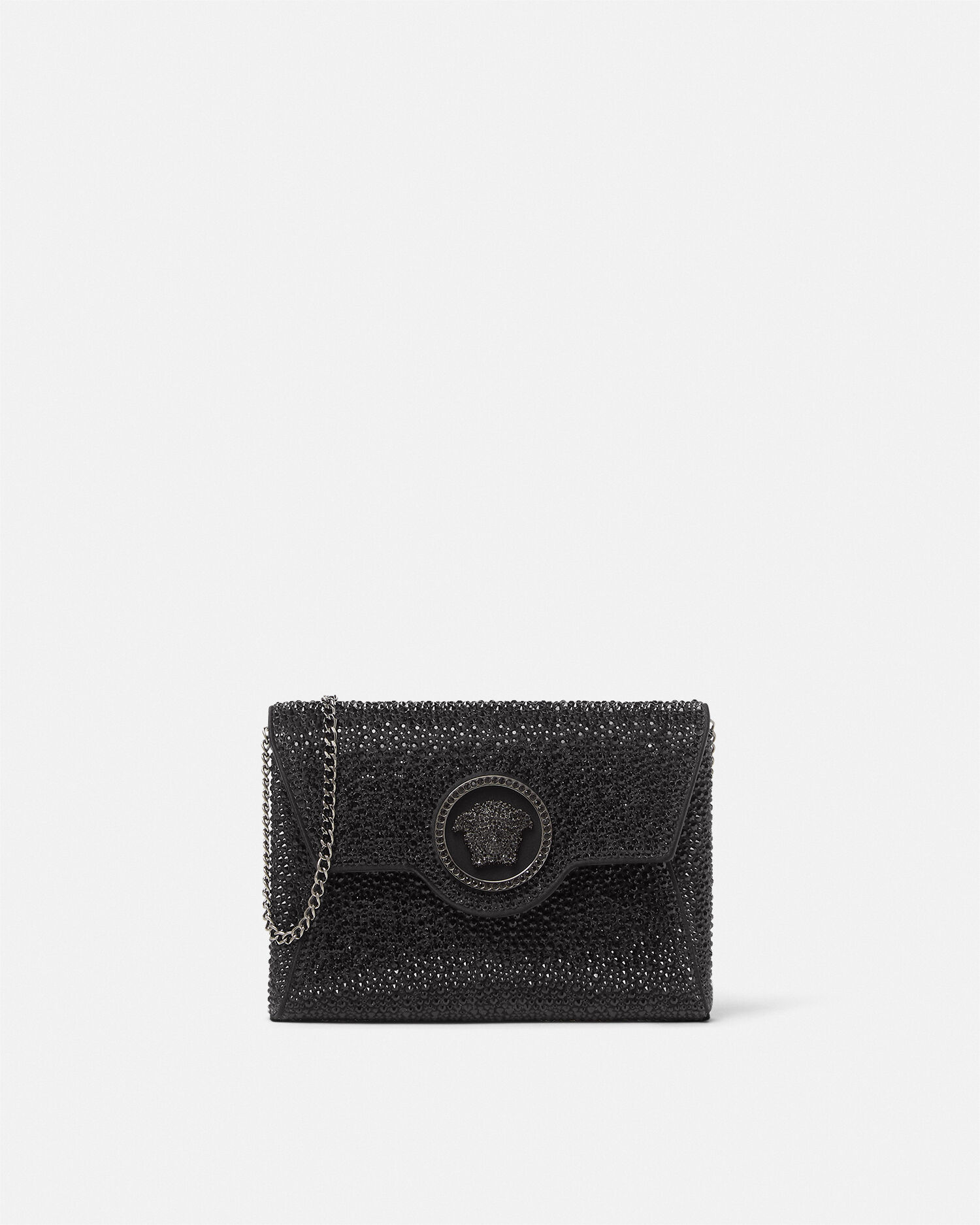 【新品同様✨】ヴェルサーチ / ラ メドゥーサ エンベロープ クラッチ Versace ラ メドゥーサ クラッチバッグ | ブラック | FARFETCH JP