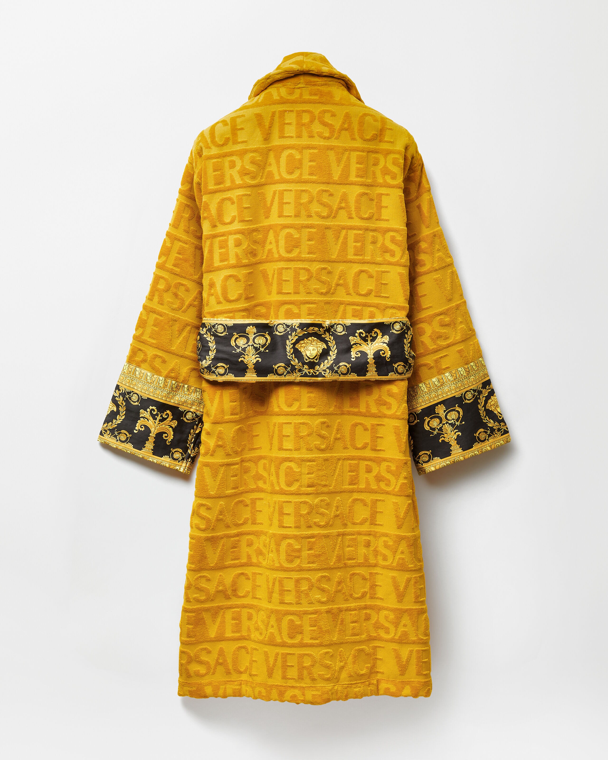 I ♡ バロック バスローブ イエロー | VERSACE JP