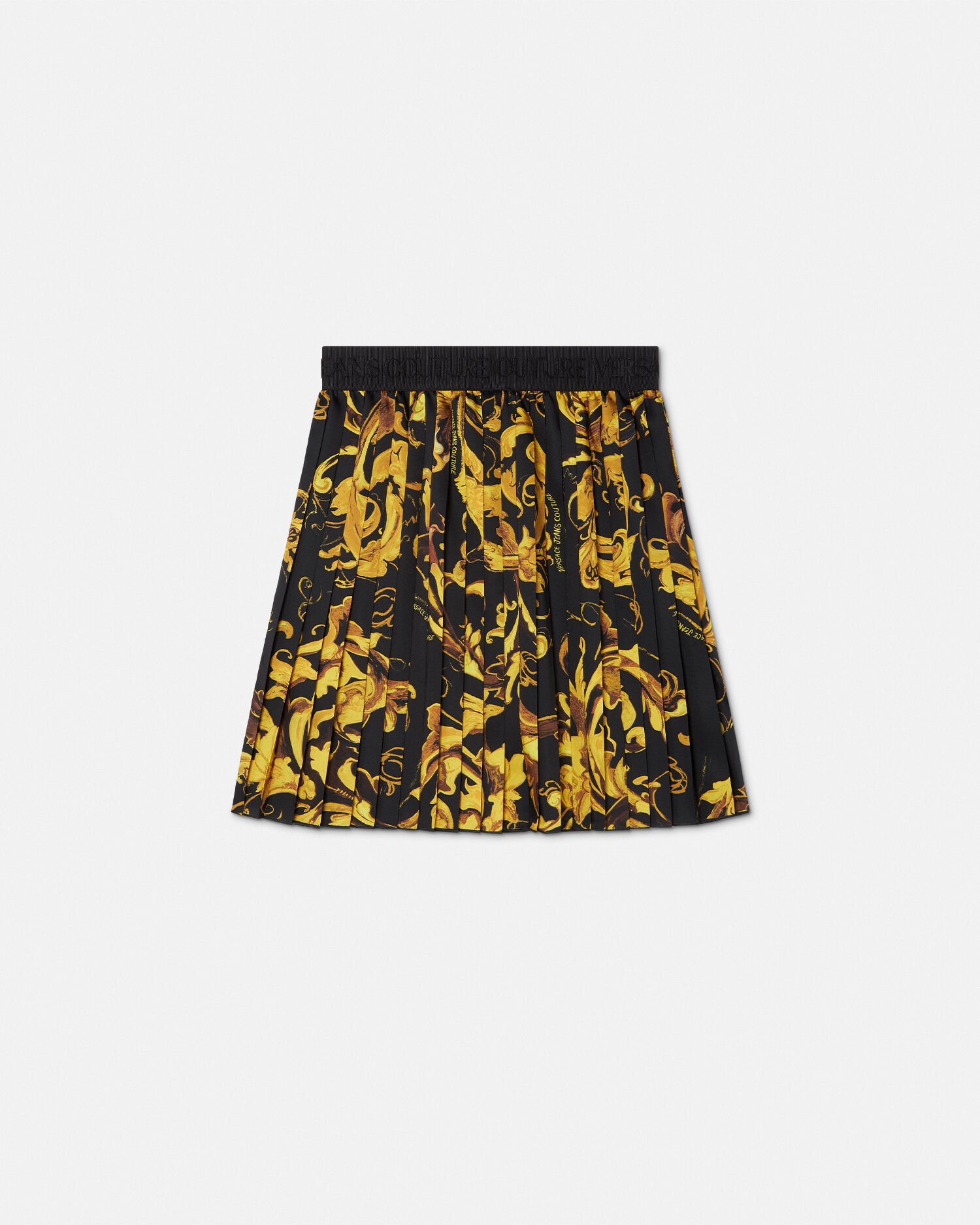 残り僅か!！ VERSACE ジャルダン キッズ プリーツスカート 花柄 プリーツ ミニ スカート ポーセリン バロッコ | VERSACE JP