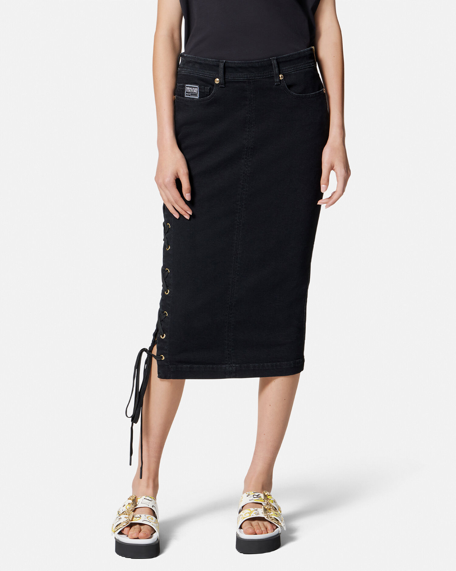 レディース スカート ジーンズクチュール