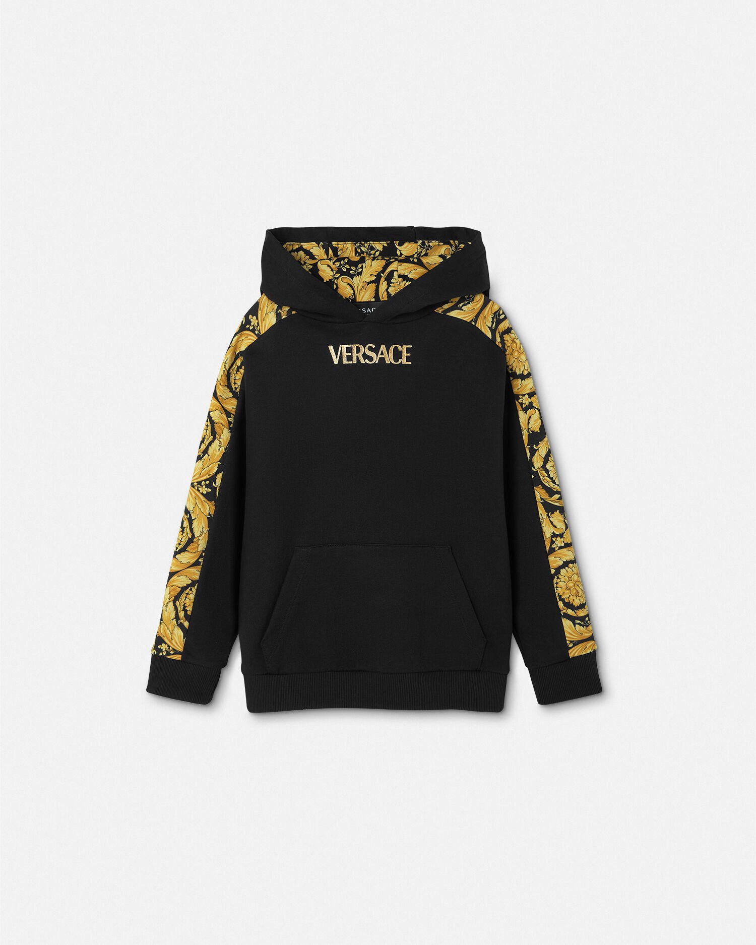 バロッコ キッズ フーディ ブラック | VERSACE JP