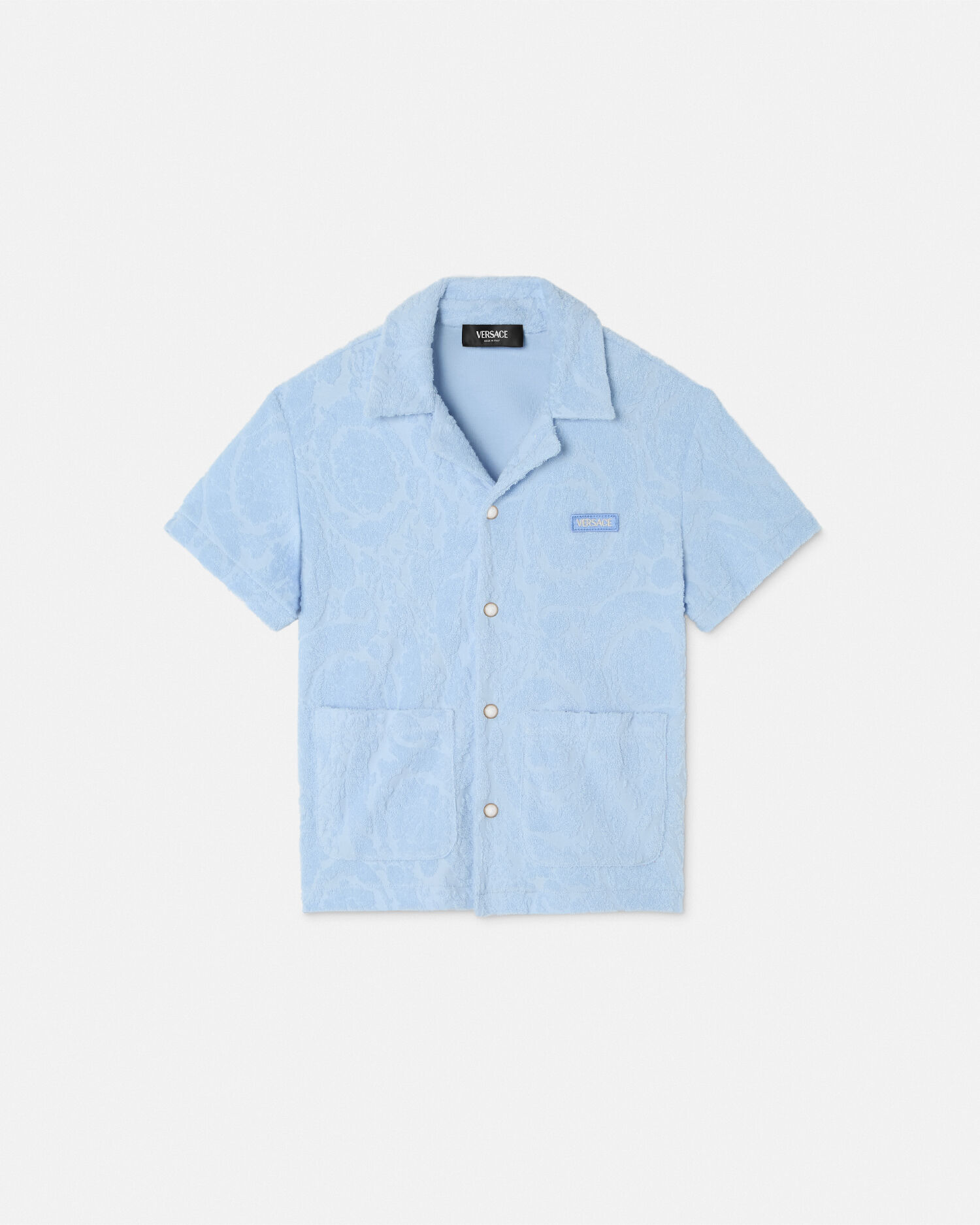 キッズ用ボトムス VERSACE SS24 short (1000189B_1A099302U840) ベビーボーイズデザイナーパンツ | ヴェルサーチェ 日本