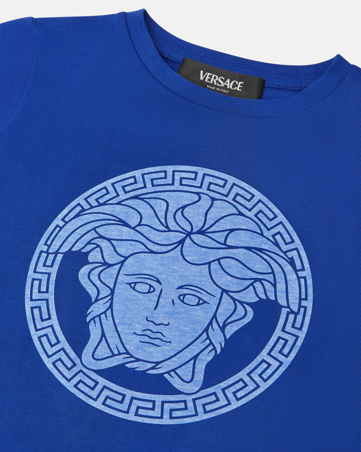 希少【Versace Collection】スタッズメデューサ Tシャツ Versace メドゥーサ クリスタル Tシャツ | ブラック | FARFETCH JP