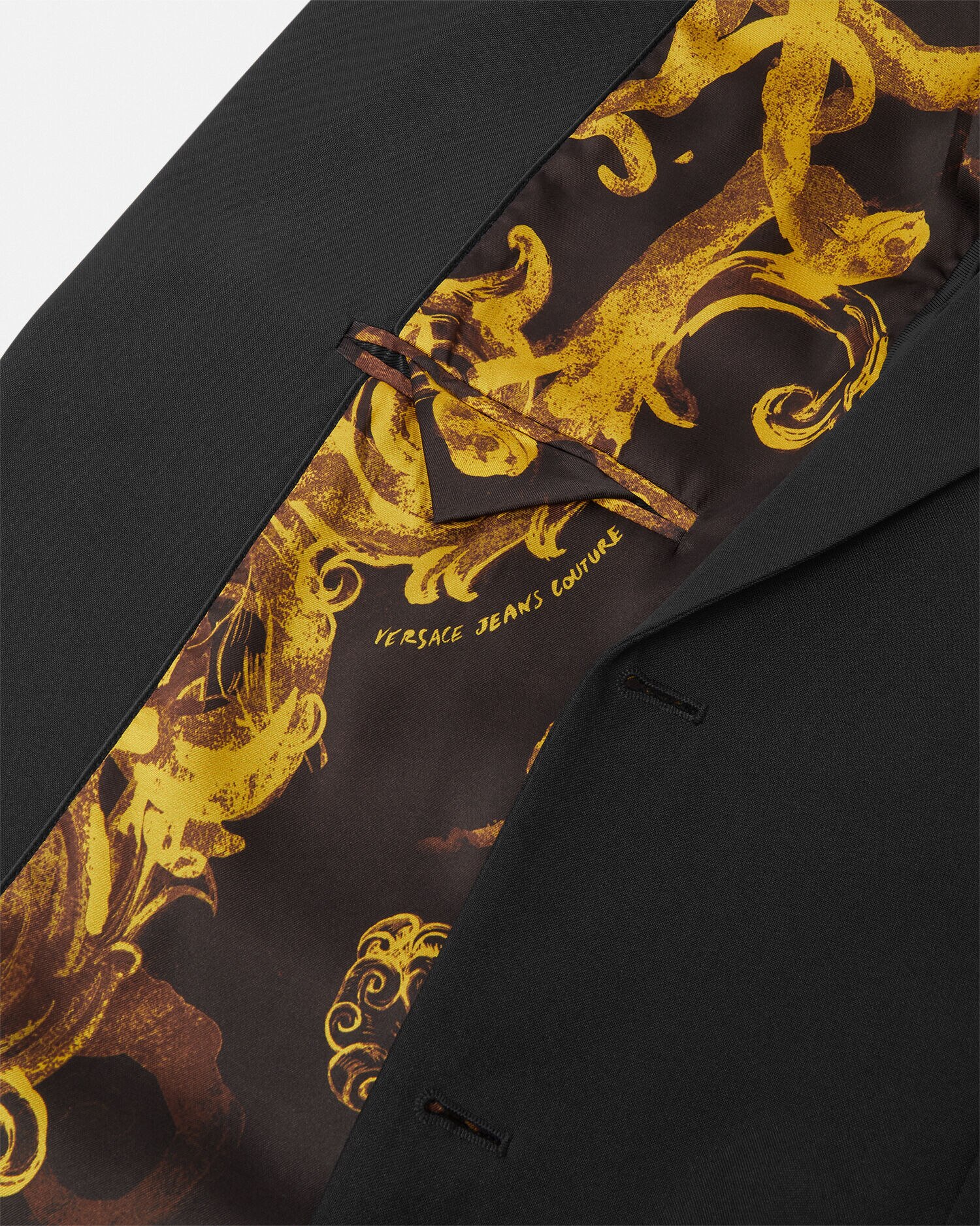 シングルブレスト ブレザー ブラック,プリント | VERSACE JP
