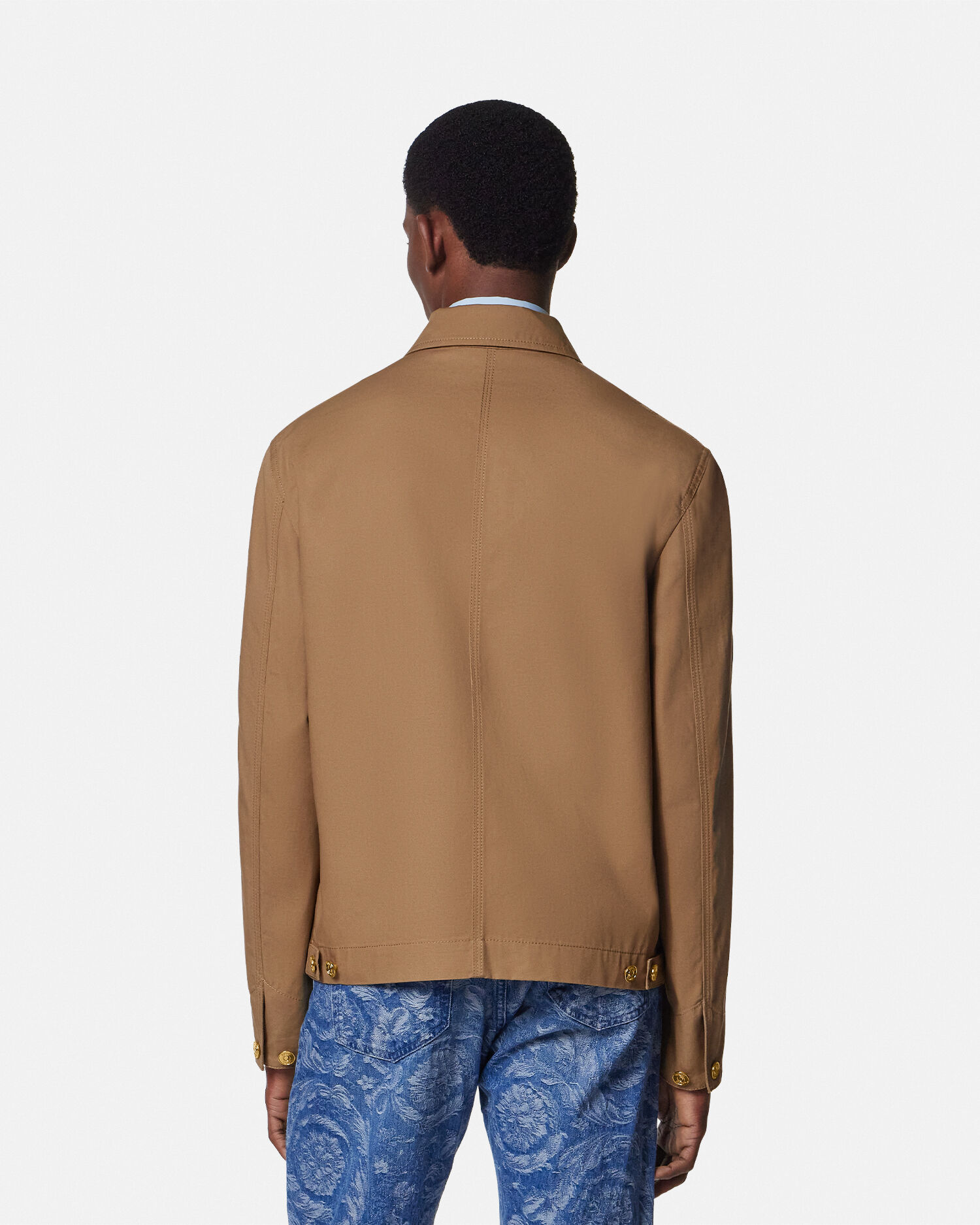 VERSACE ベージュ ジップアップジャケット 楽天市場】ヴェルサーチ VERSACE メンズ アウター スーツ セットアップ