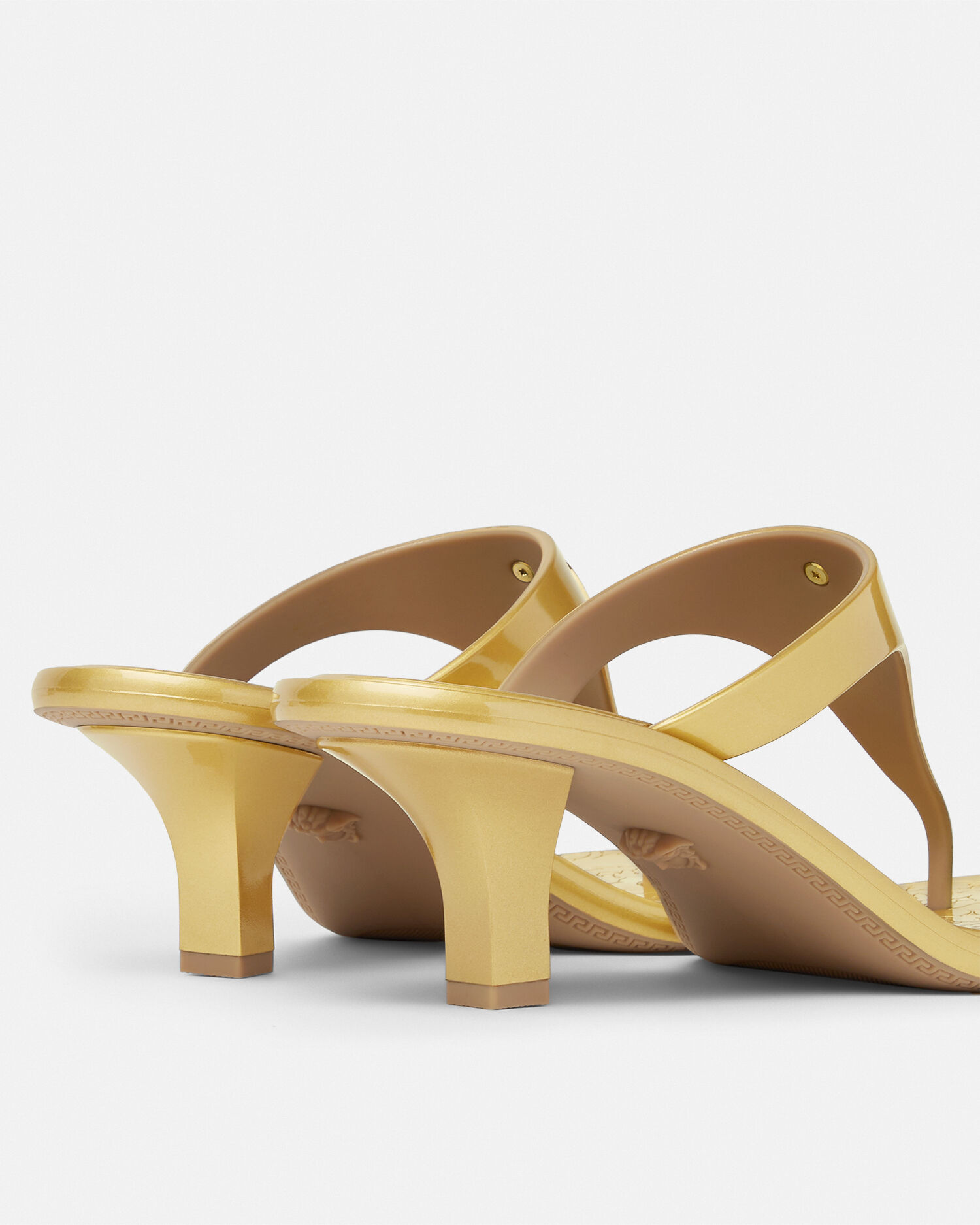 アリア メタリック トング サンダル 55 mm | VERSACE JP アリア メタリック トング サンダル 55 mm | VERSACE JP