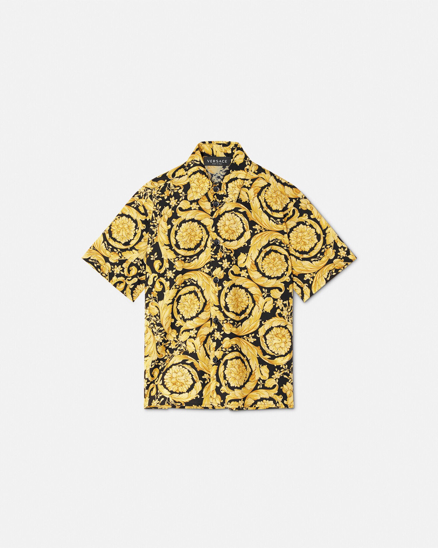 バロッコ キッズ シャツ ブラック,プリント | VERSACE JP
