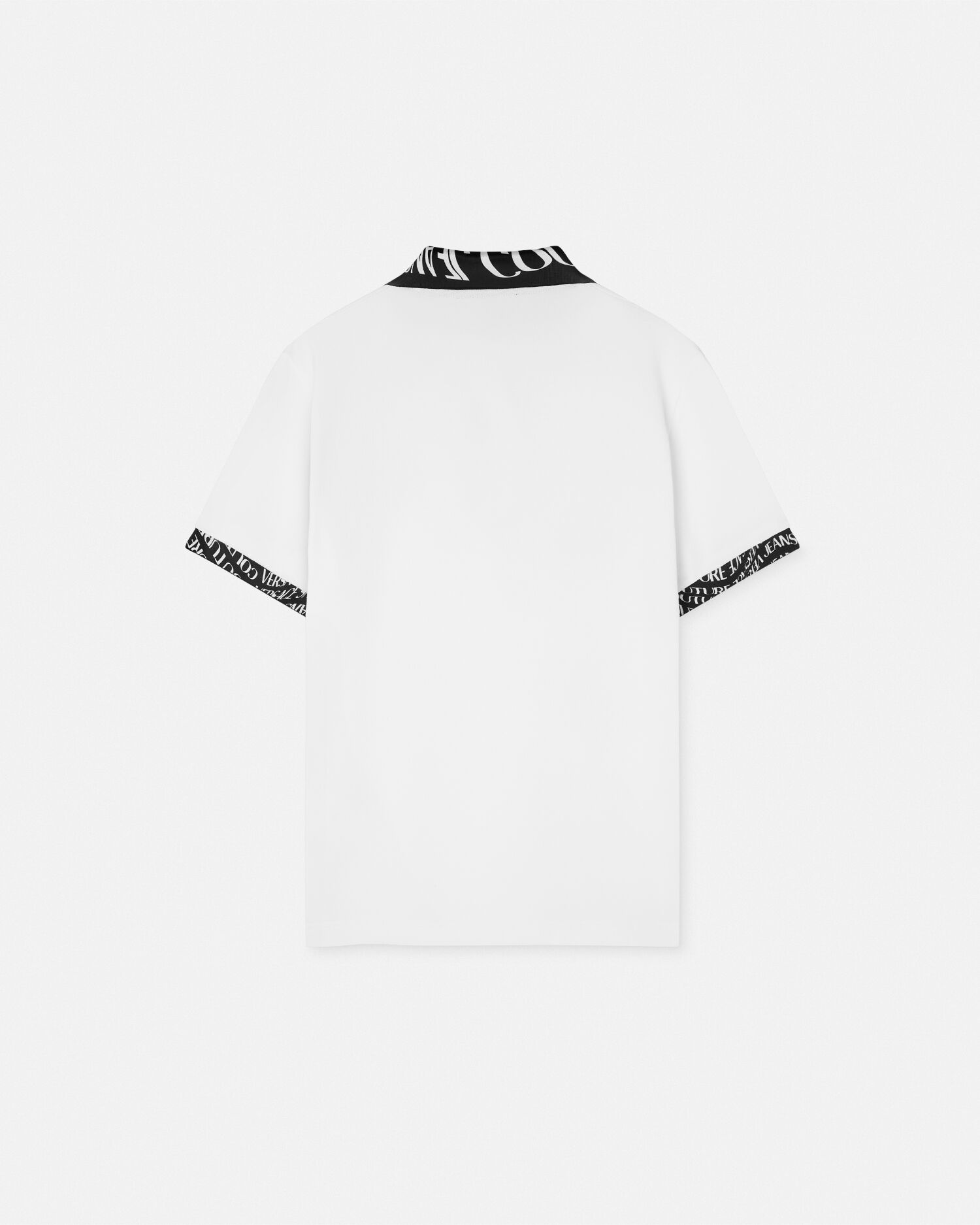 スリムフィット ポロ シャツ リクウィファイ ロゴ | VERSACE JP