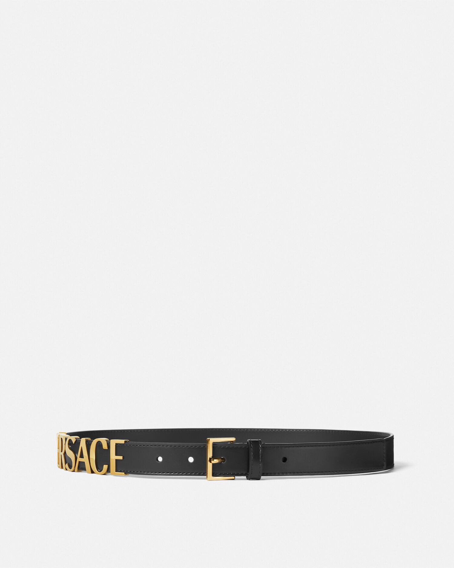 商品画像：メドゥーサ レザー ベルト ブラック,ゴールド | VERSACE JP 3