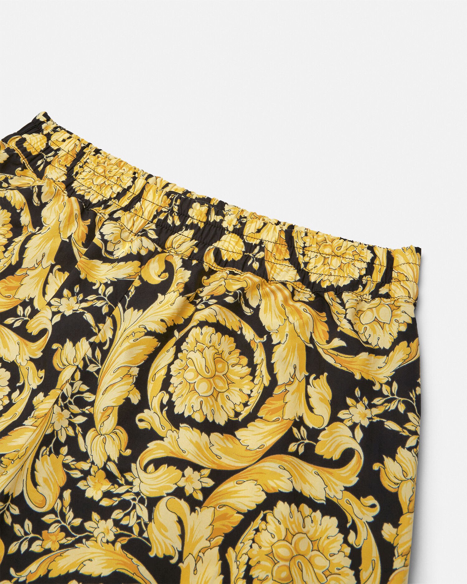 VERSACE ベビー キッズ バロッコプリント ロゴ ショートパンツ バロッコ キッズ ショートパンツ ブラック,プリント | VERSACE JP