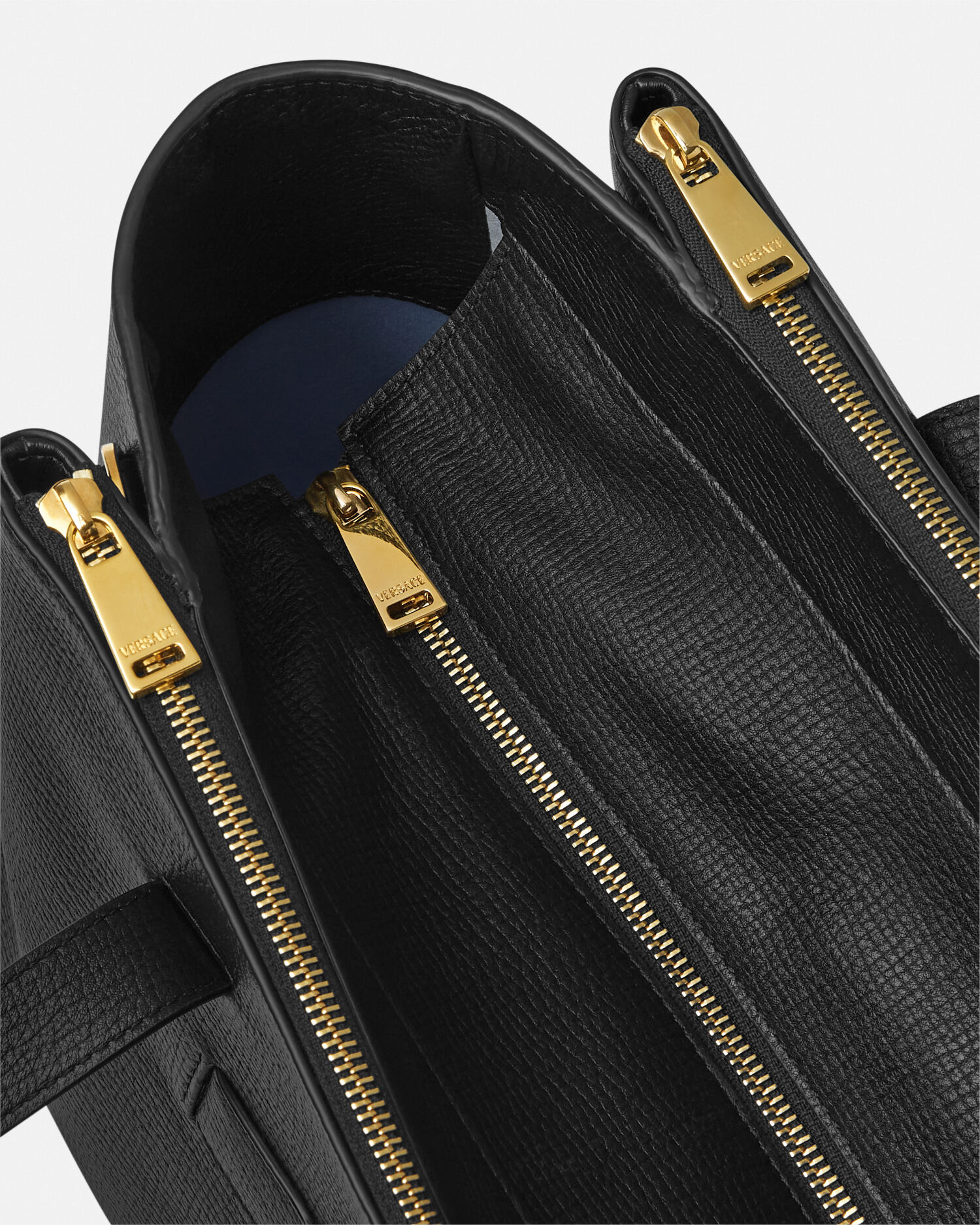 トート バッグ メドゥーサ ビギー ブラック,ゴールド | VERSACE JP