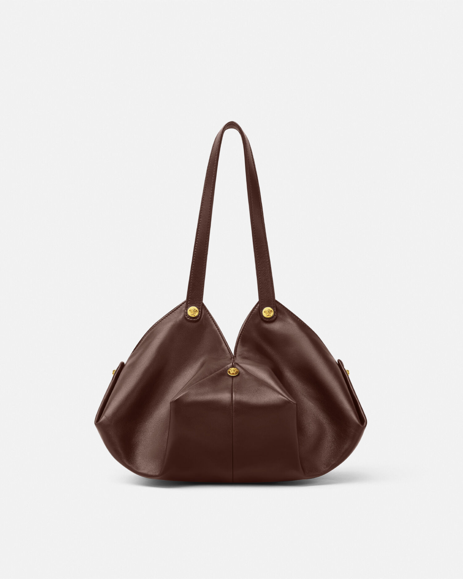 【現行品】VERSACE ヴェルサーチ プロテア ナッパ ショルダーバッグ プロテア ナッパ ショルダー バッグ ブラウン | VERSACE JP
