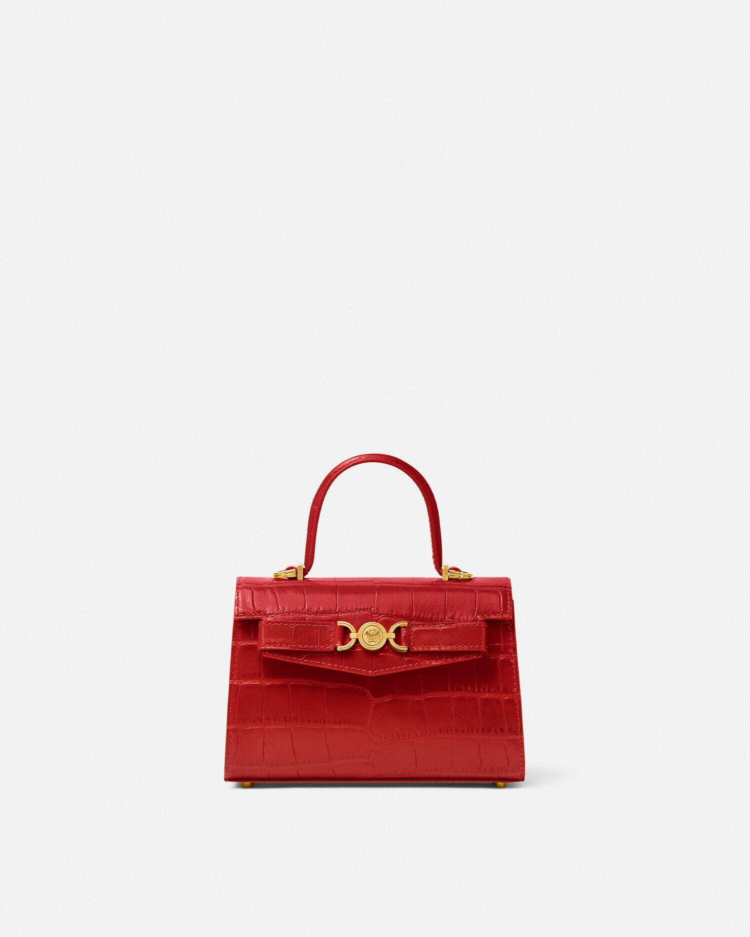 ヴェルサーチェ☆メデューサ ラインストーン ハンドバッグ ✨️極美品✨️ VERSACE ラインストーン メデューサ