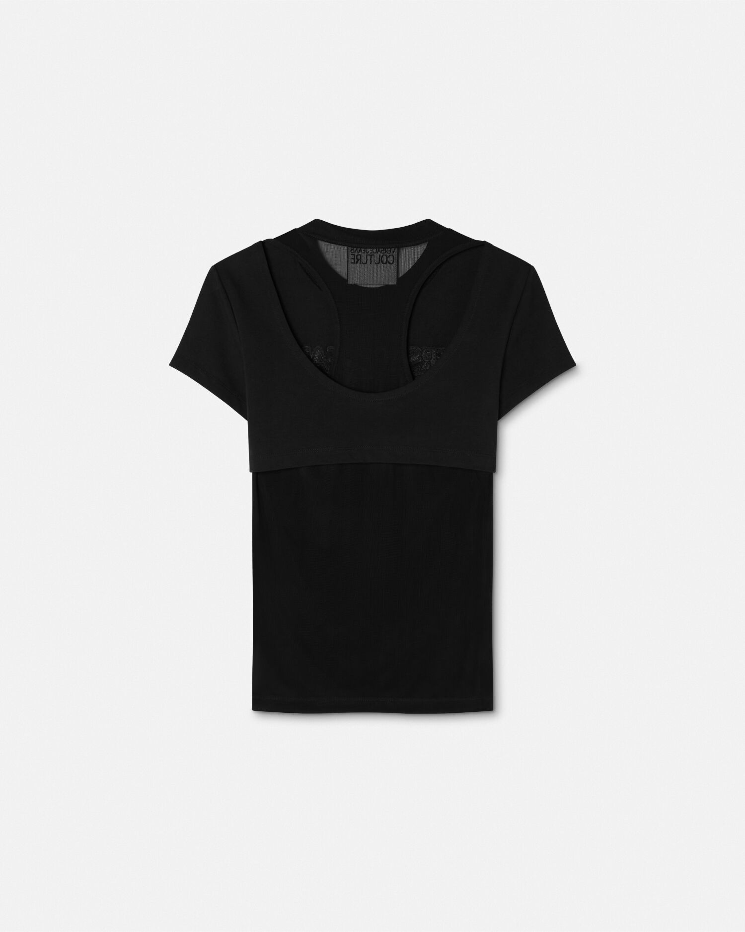 ☆関税込み☆【VERSACE】クリスタル ロゴ Tシャツ VERSACE - Women Crystal Versace Logo T-Shirt – Atelier New York