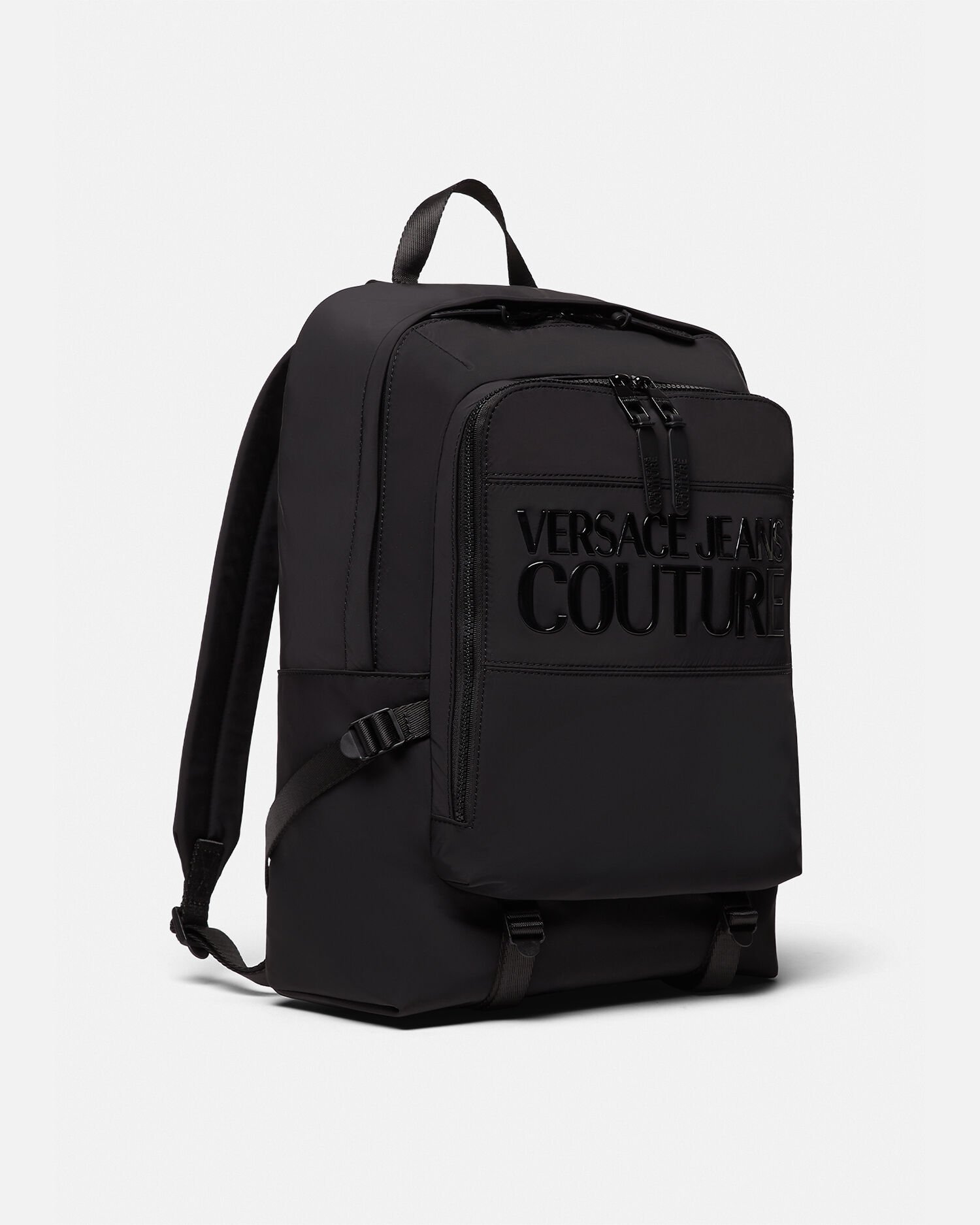 ロゴ バックパック ブラック,プリント | VERSACE JP