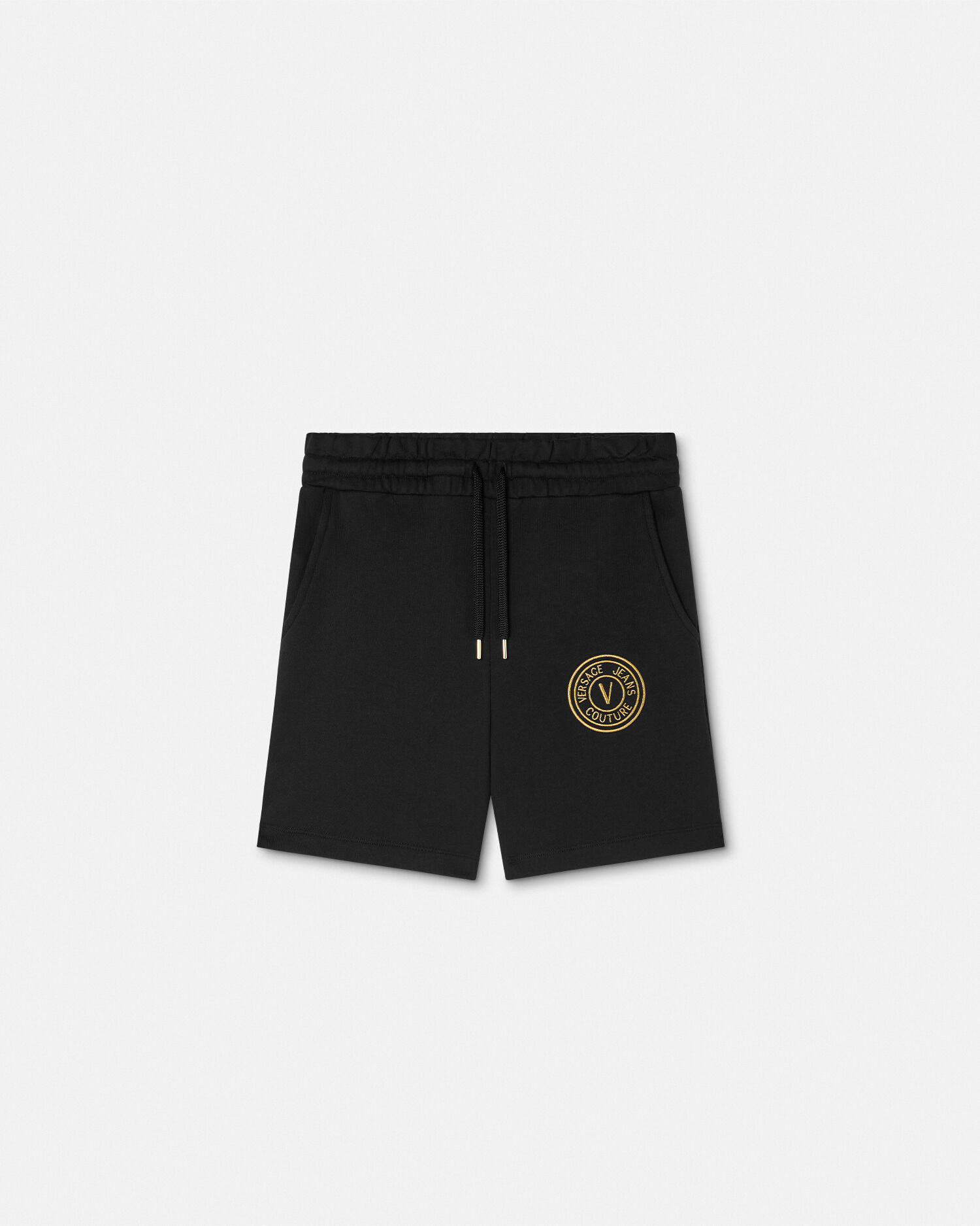 スウェット ショートパンツ レターV エンブレム | VERSACE JP