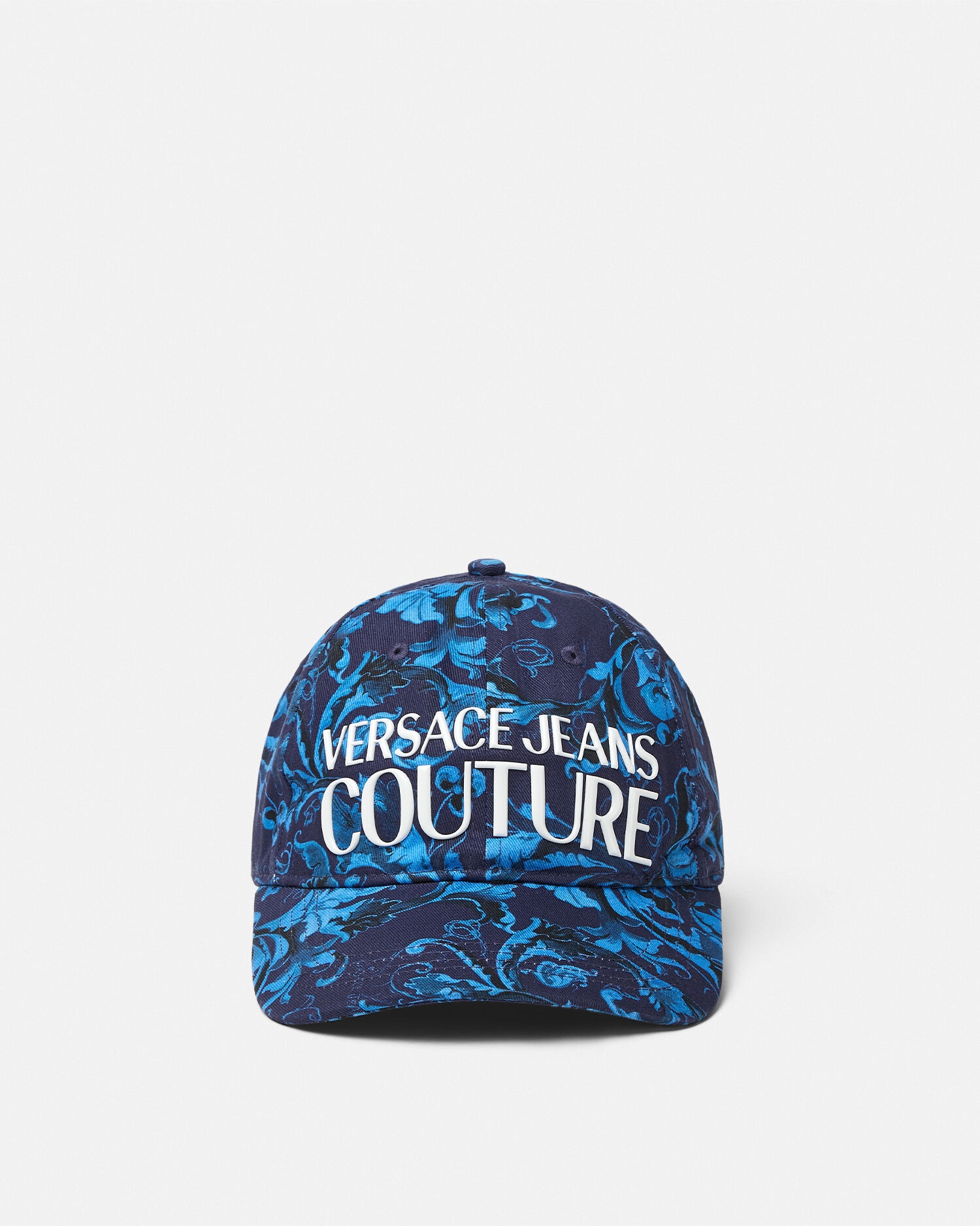 新品　VERSACE JEANS COUTURE バケットハット デニム　刺繍 新品 VERSACE JEANS COUTURE バケットハット デニム 刺繍