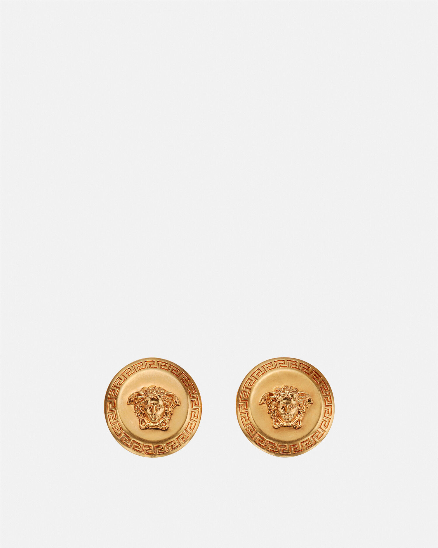 トリビュート メドゥーサ スタッズイヤリング ゴールド | VERSACE JP