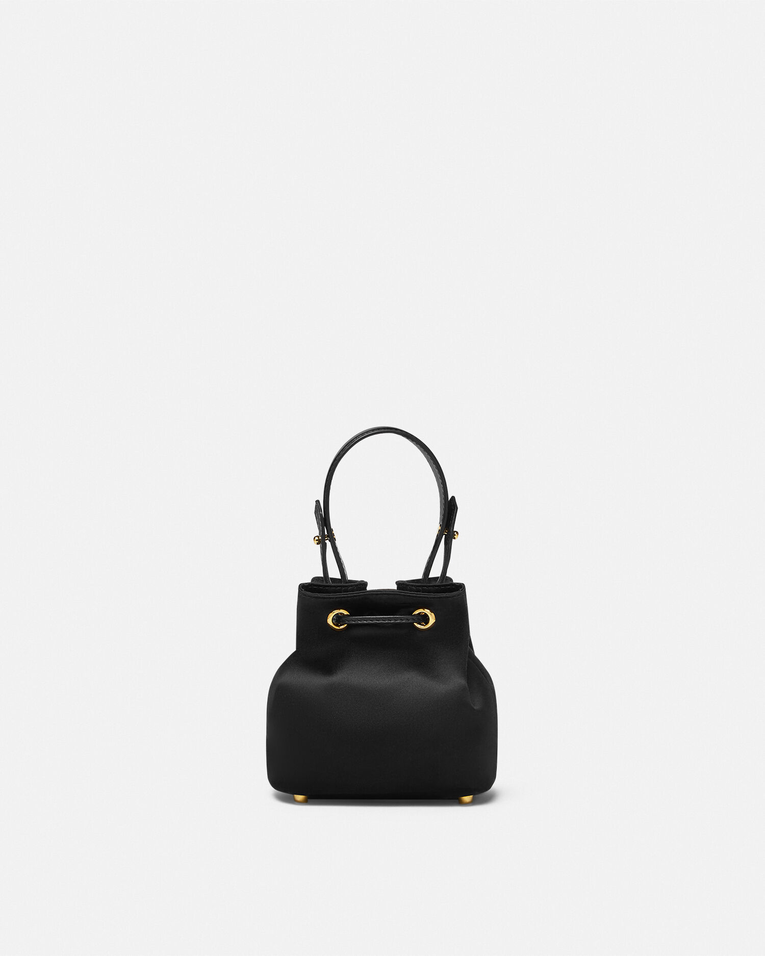 VERSACE ベルサーチ ラ メドゥーサ サテン ミニ バケット バッグ サテン ミニ バケット バッグ ラ メドゥーサ | VERSACE JP