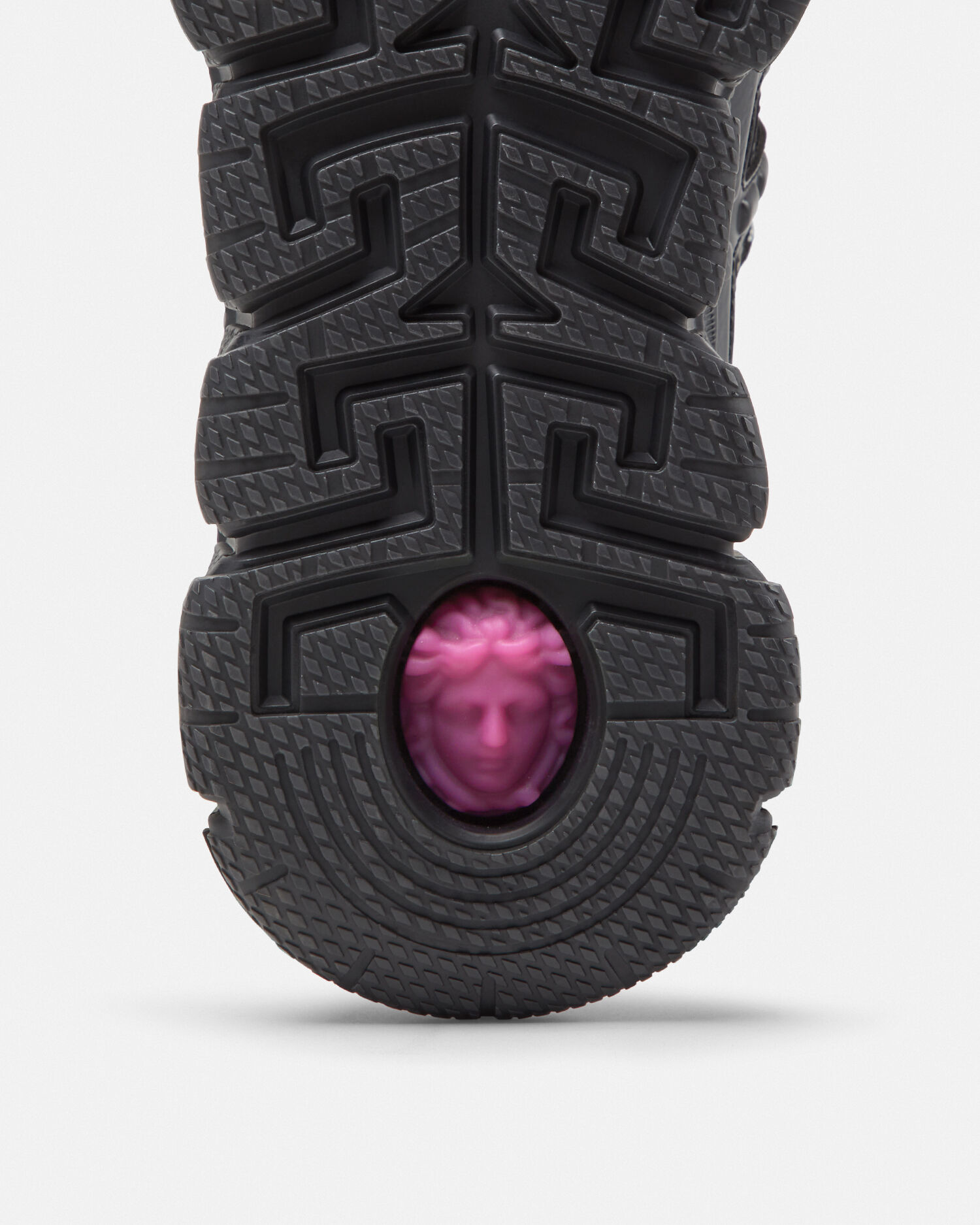 バロッコ ジャカード トライグレカ スニーカー ブラック | VERSACE JP