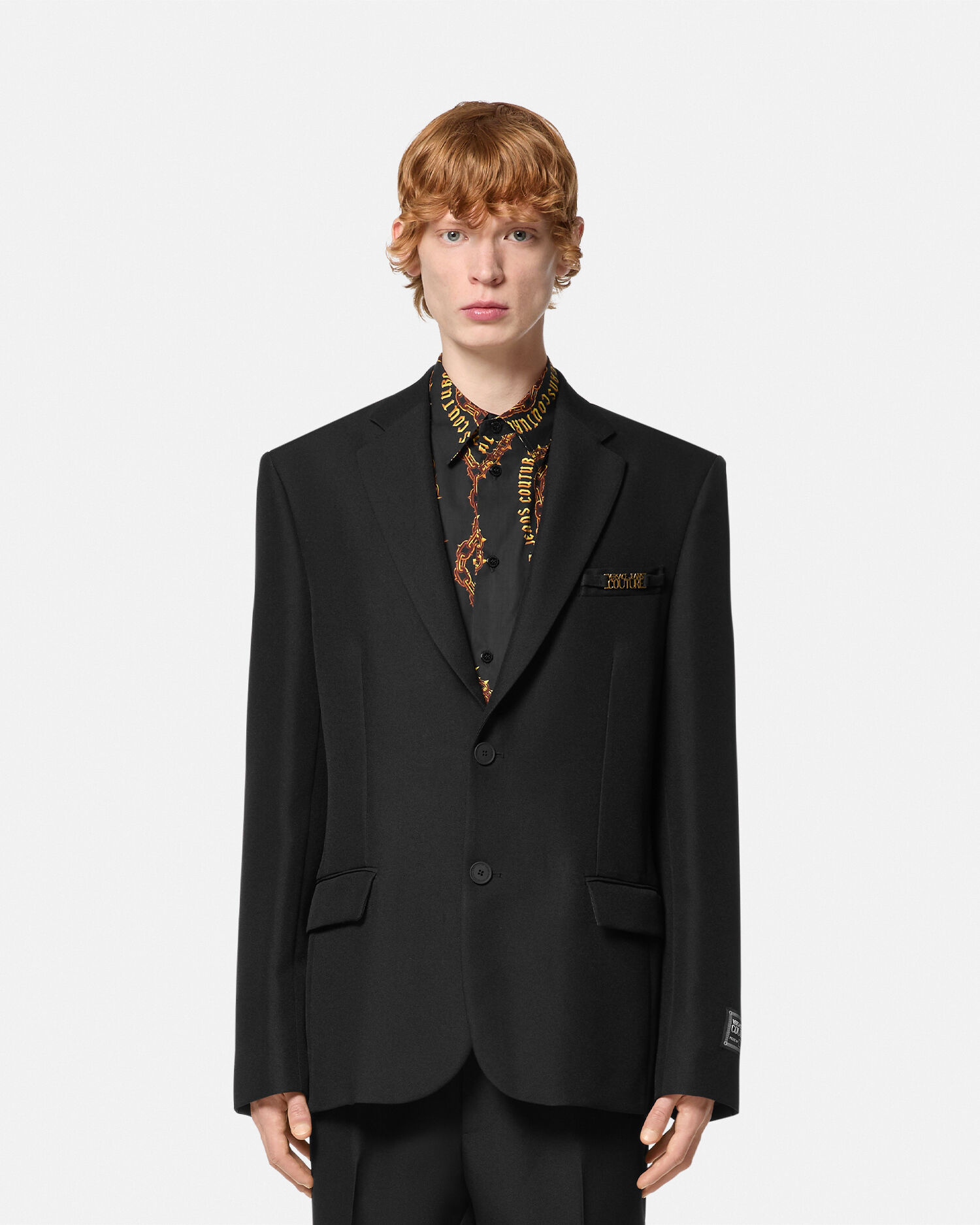 シングルブレスト ブレザー ロゴ | VERSACE JP