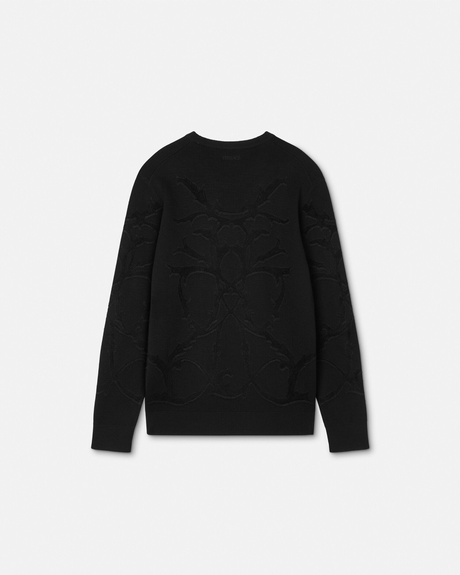 メリノブレンド ニット セーター アカンサス リーフ | VERSACE JP