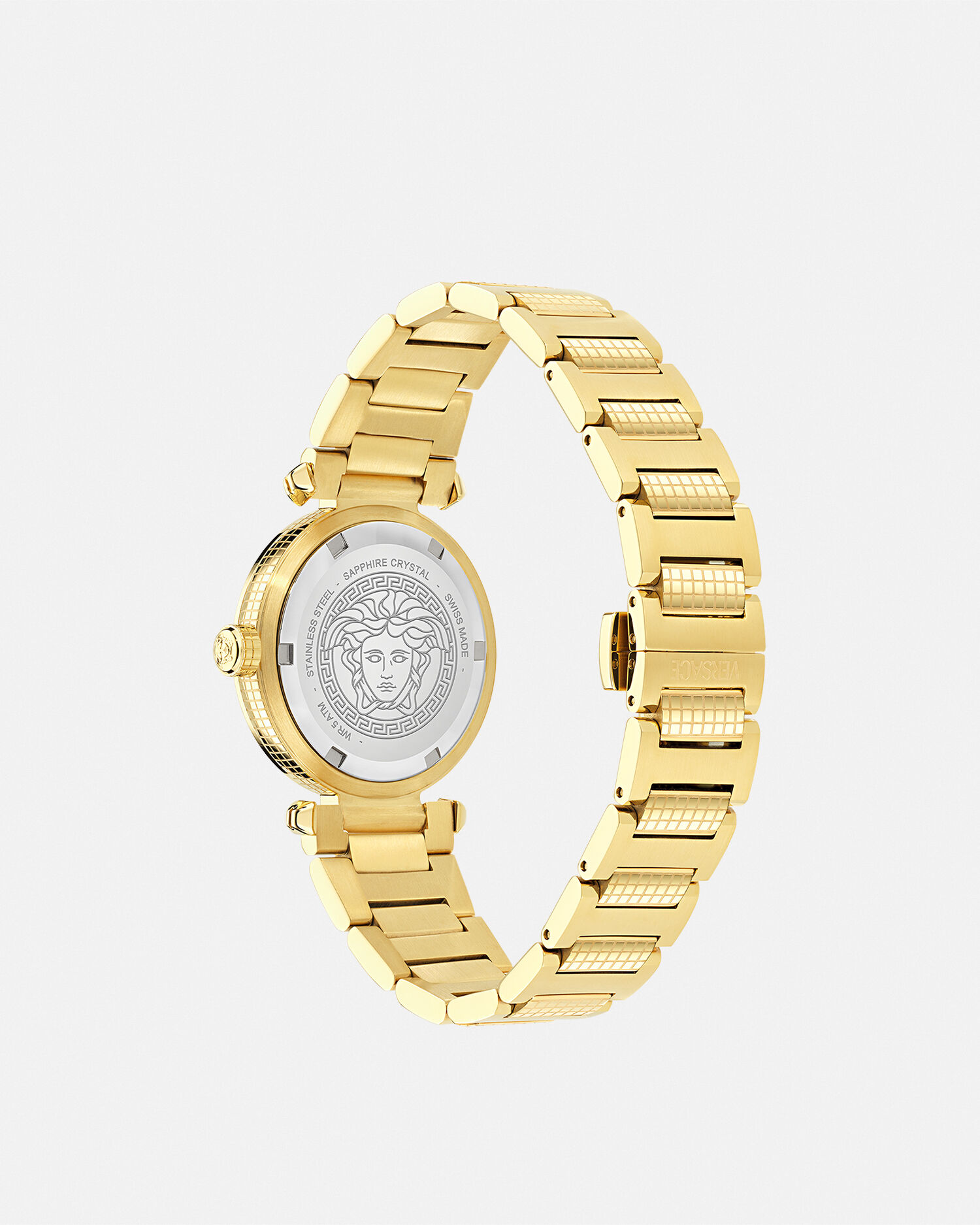 ウォッチ ヴェルサーチェ グリーク ブラック,ゴールド | VERSACE JP