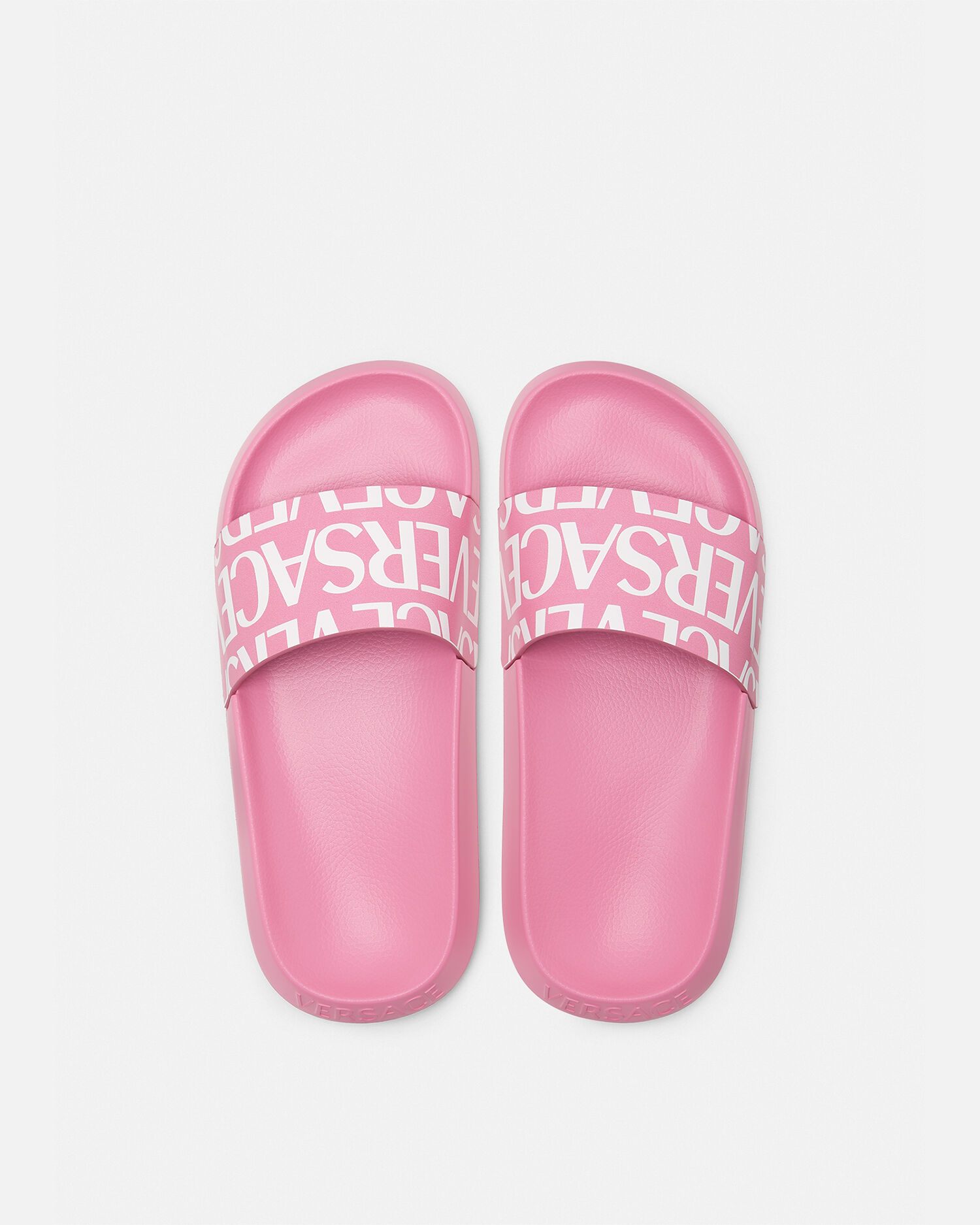 ヴェルサーチェ オールオーバー スライダーサンダル