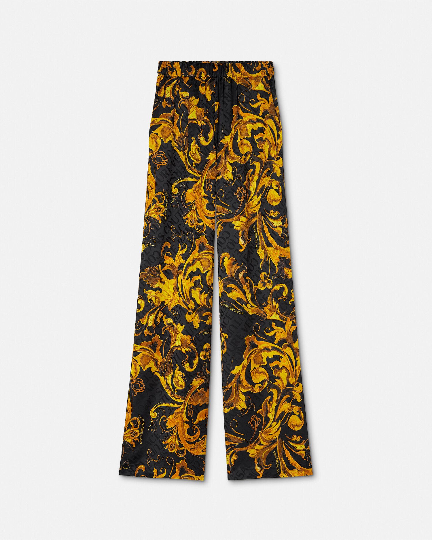 ジャンニベルサーチ レディースパンツ ジャンニヴェルサーチGIANNI VERSACE ウールナイロンストライプ