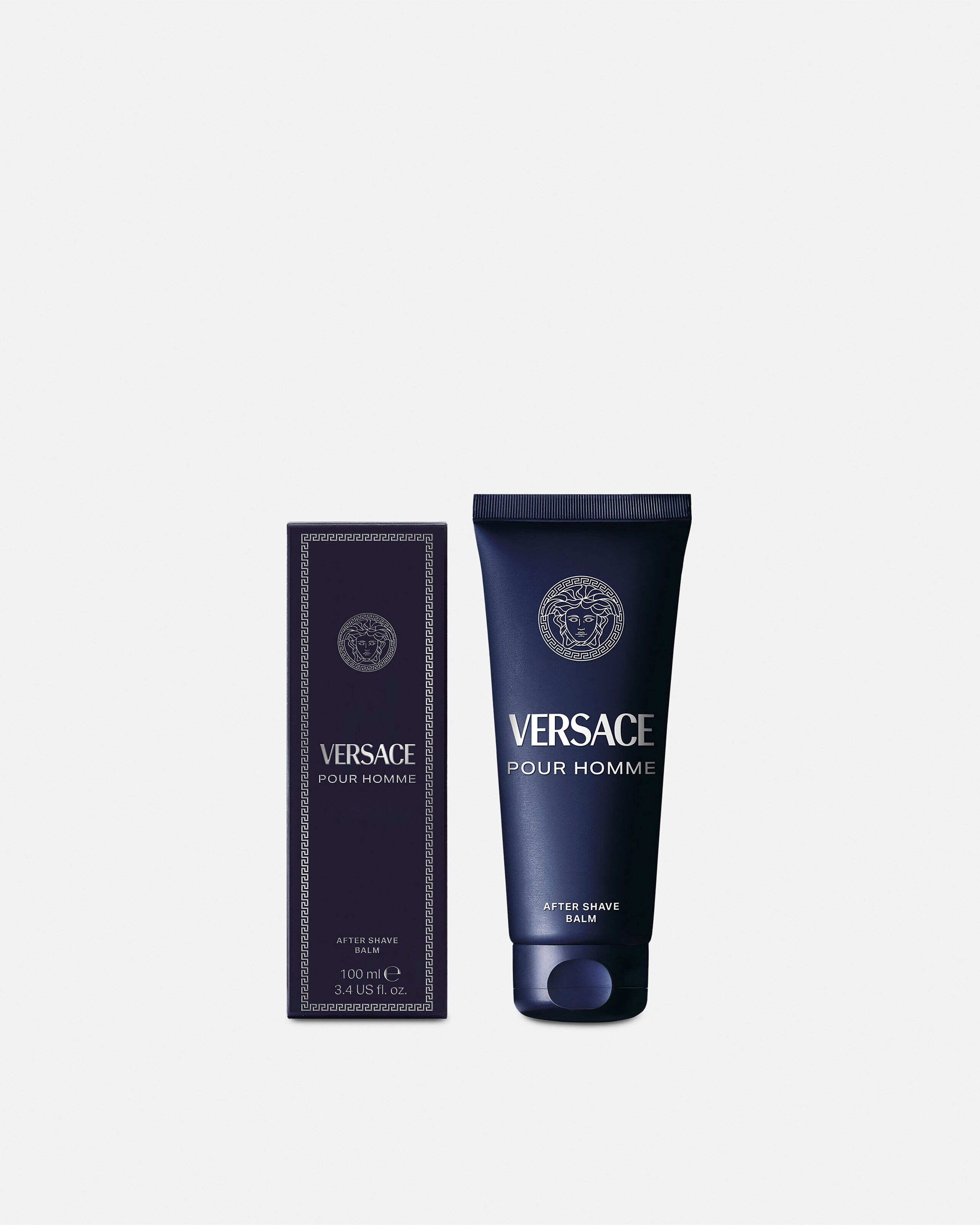 プール オム アフター シェーブ バーム 100ml ブルー | VERSACE JP