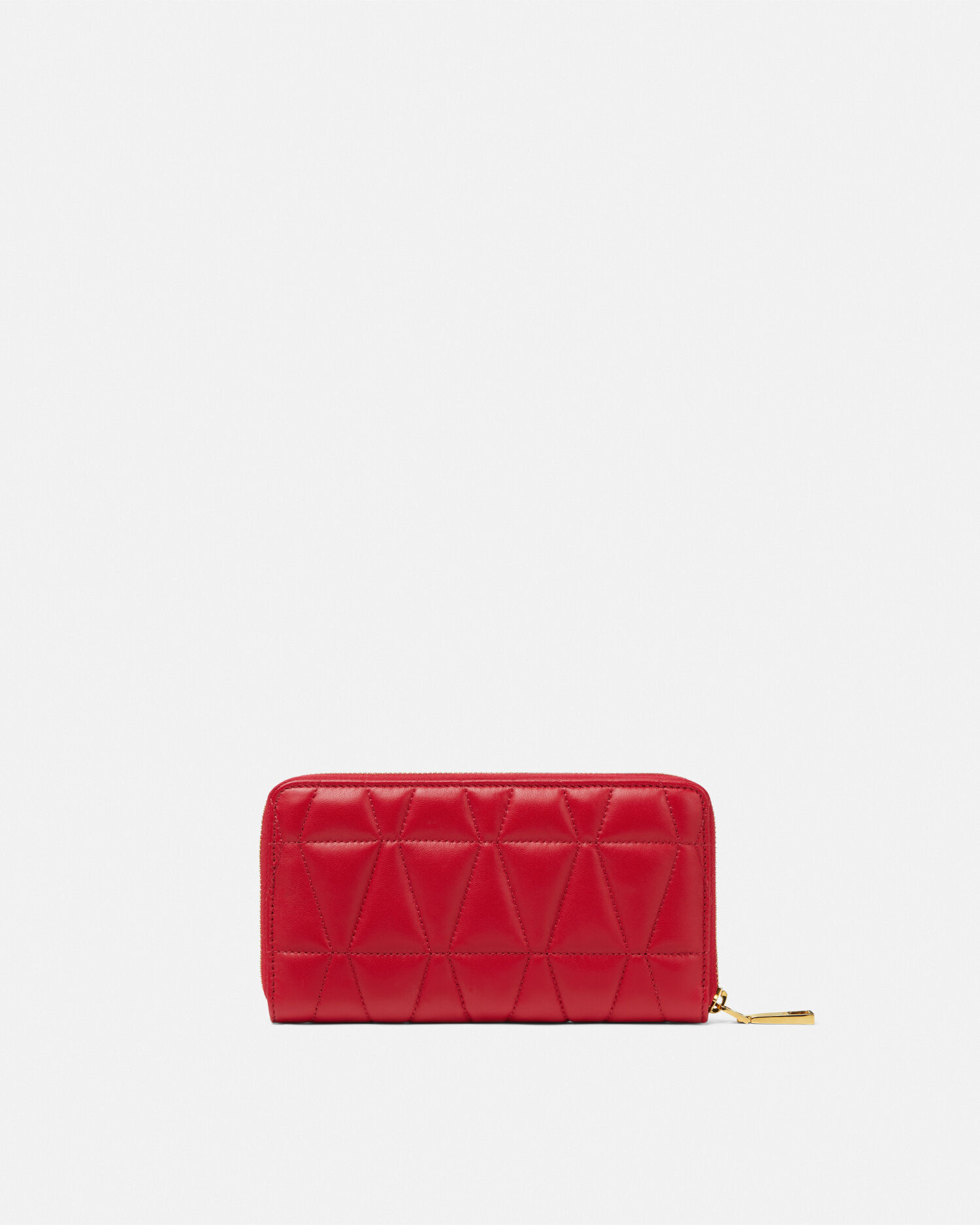 VERSACE キルティング 二つ折り財布 レッド　メデューサ　レディース メドゥーサ '95 キルティング ナッパ ウォレット | VERSACE JP