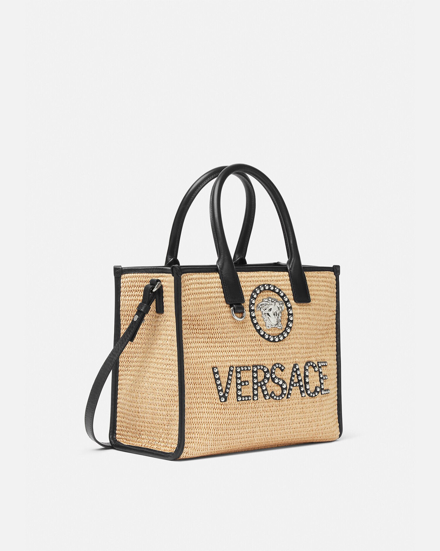 スタッド ラ メドゥーサ スモール トート バッグ - Versace レディース