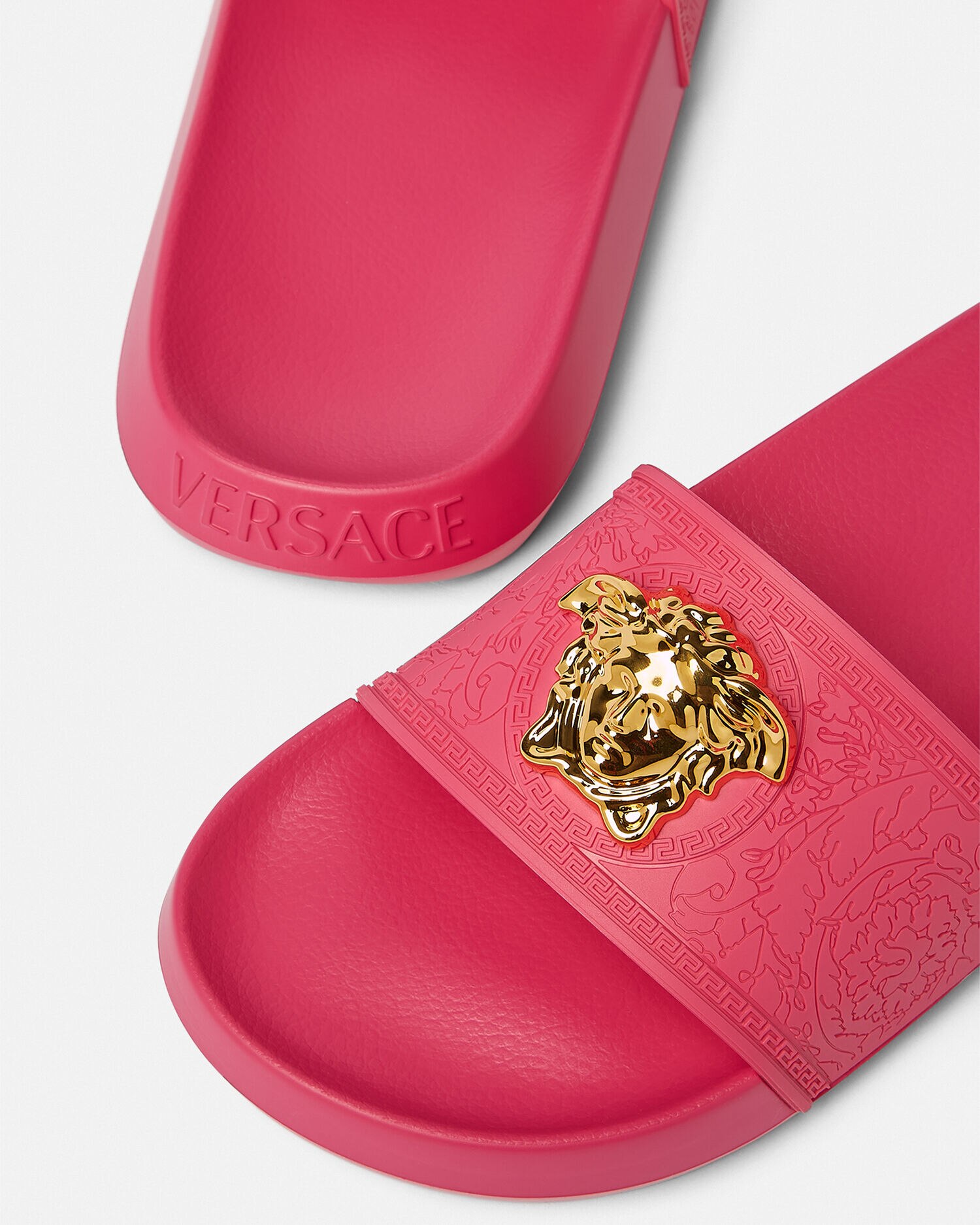 パラッツォ スライダーサンダル ピンク | VERSACE JP