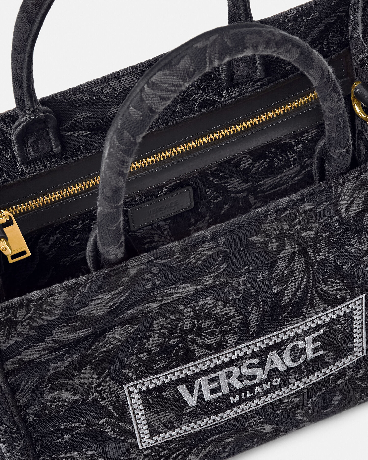 VERSACE ブラック トートバッグ 楽天市場】ヴェルサーチ VERSACE トートバッグ レディース