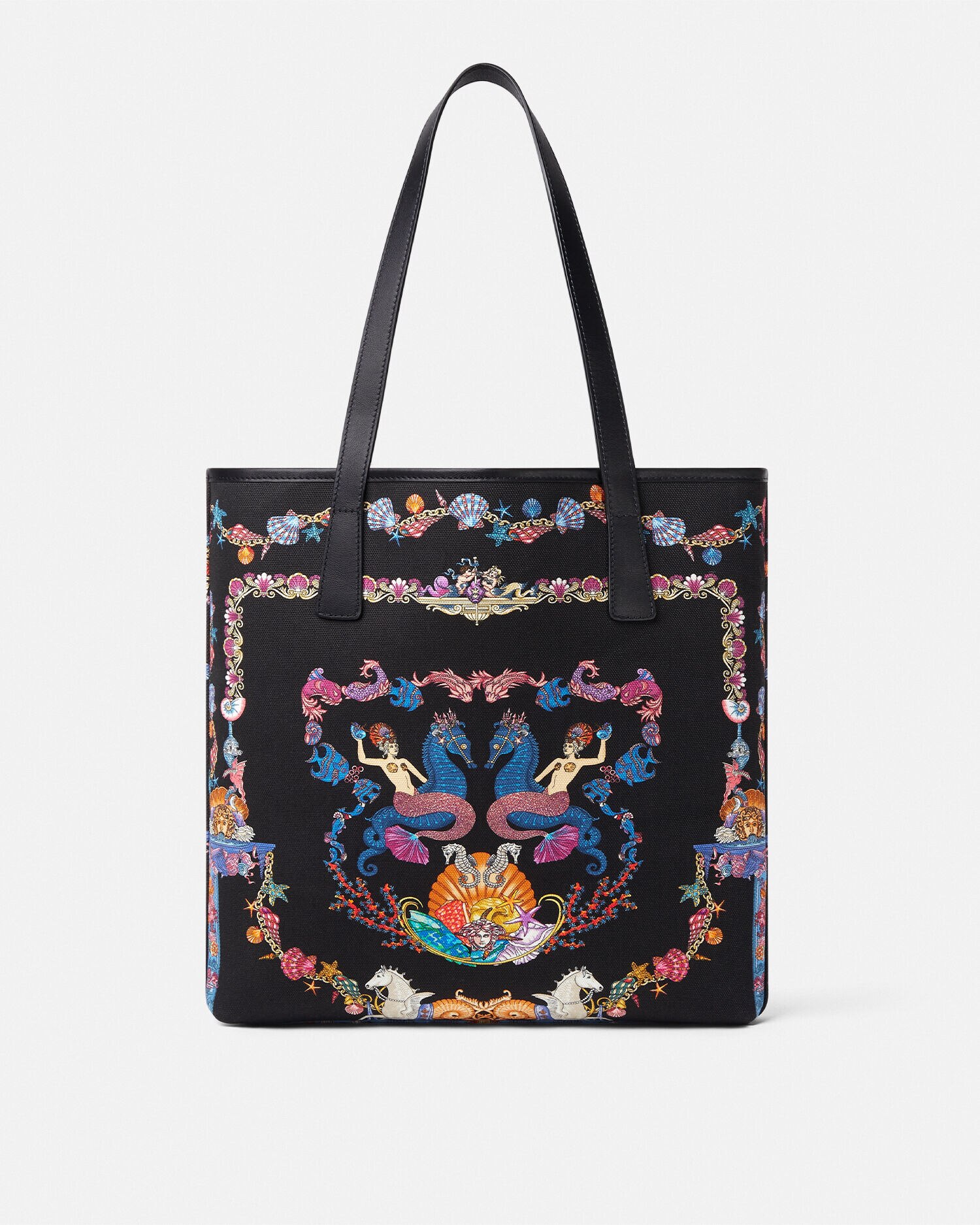 VERSACE Tシャツ コーラル シアター ポストカード az-6622-1.jpg
