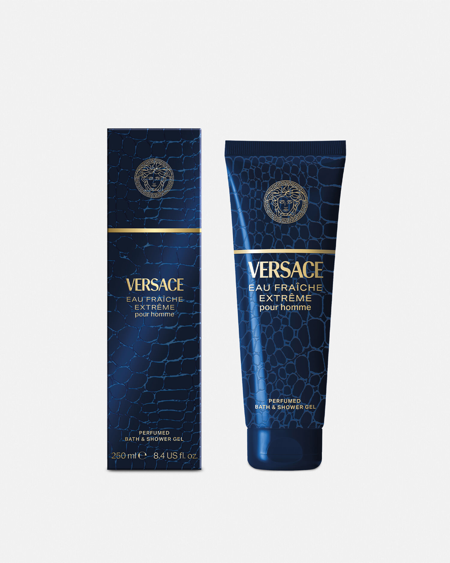 オー フレッシュ エクストレム シャワージェル 250 ml ブルー | VERSACE JP