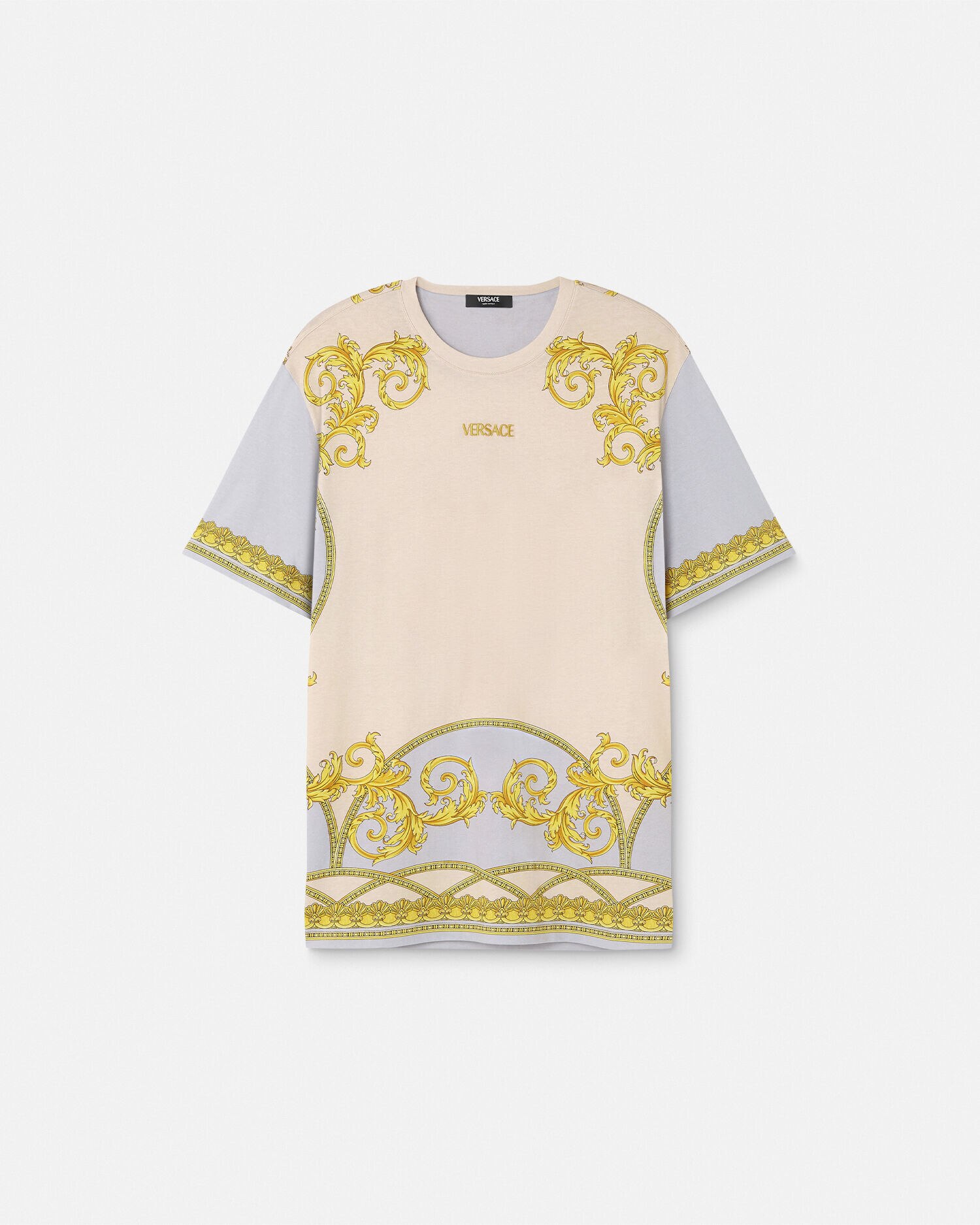 ラ クープ デ デュー Tシャツ グレー,プリント | VERSACE JP