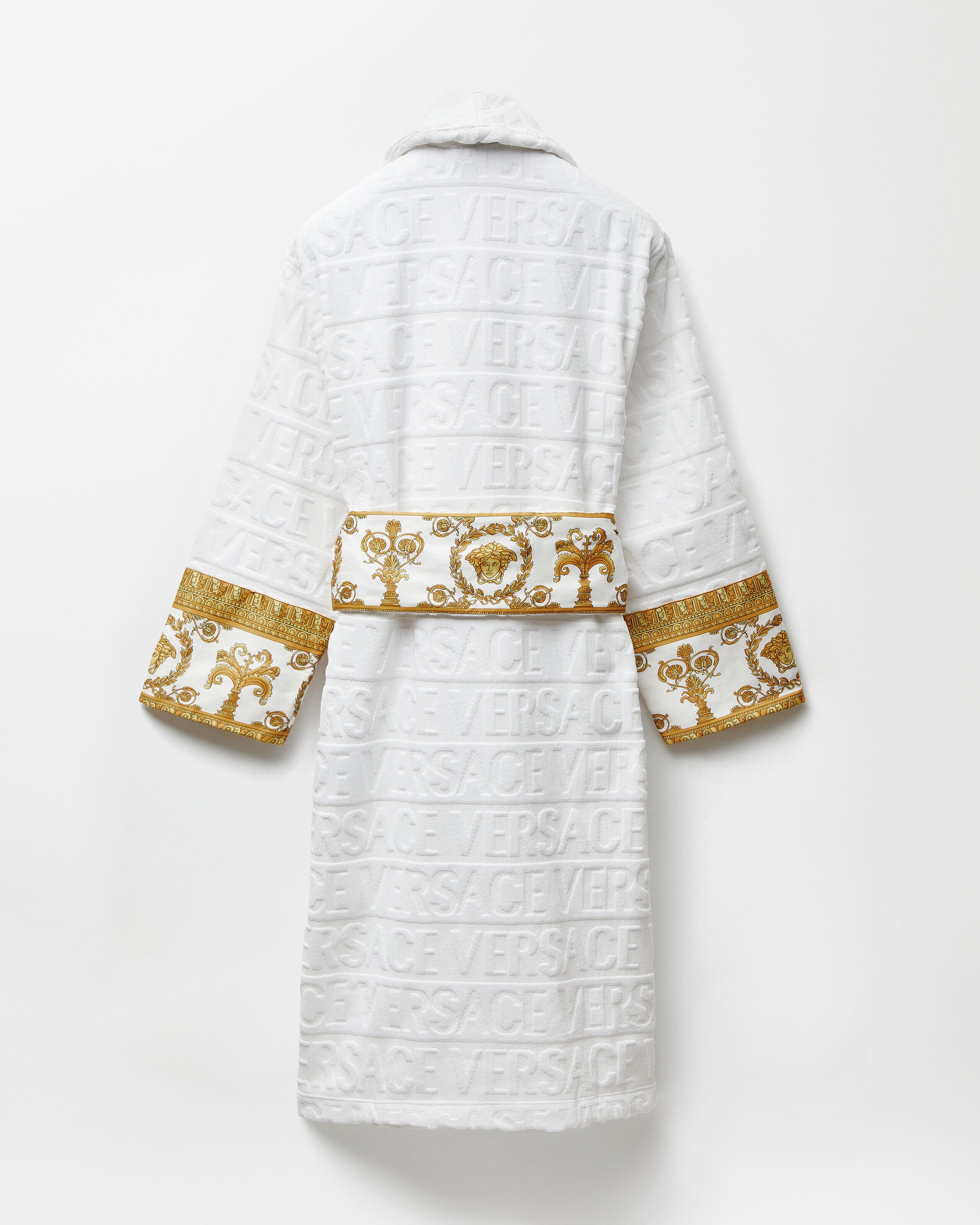 I ♡ バロック バスローブ ホワイト | VERSACE JP