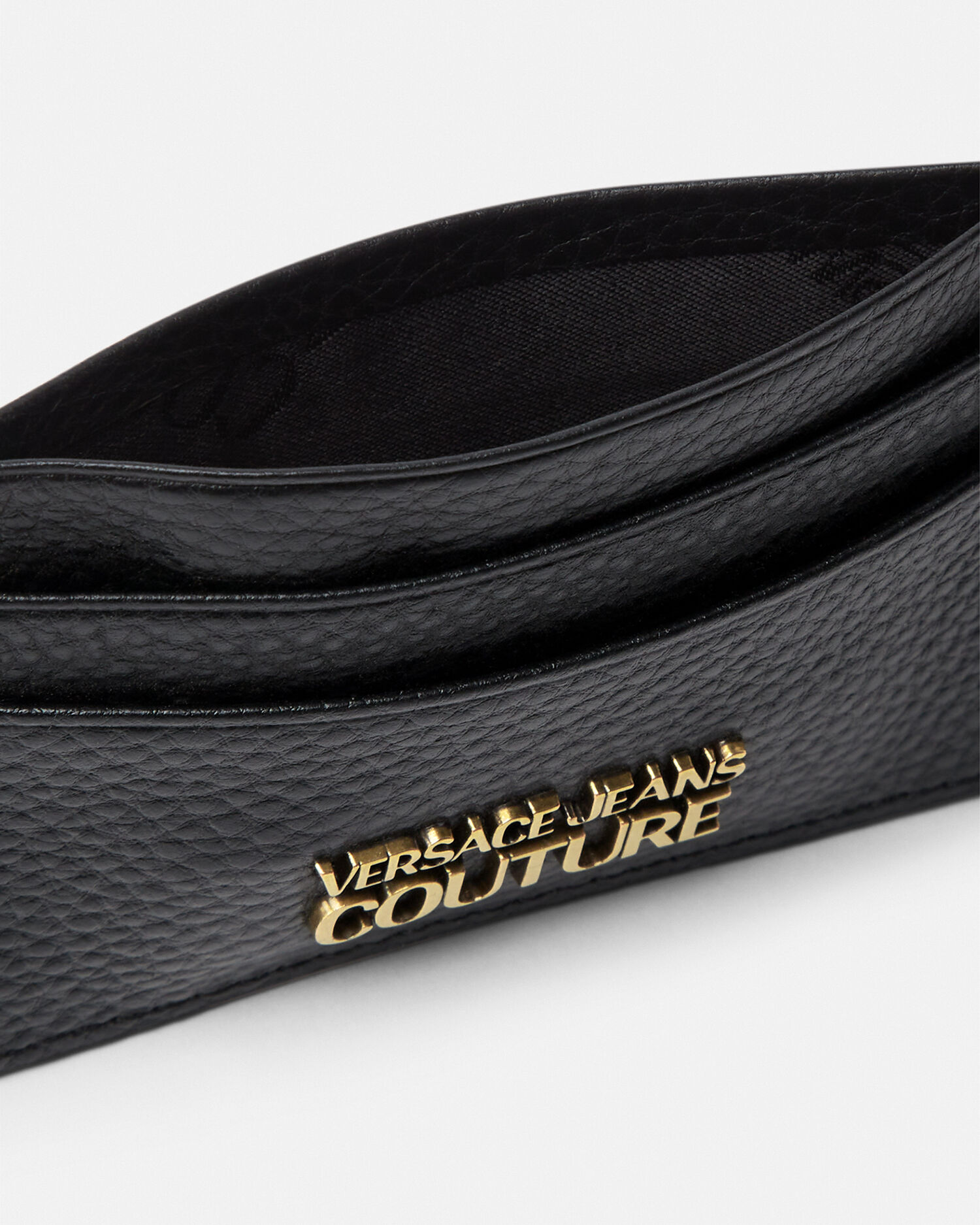 ロゴ カード ホルダー ブラック,プリント | VERSACE JP