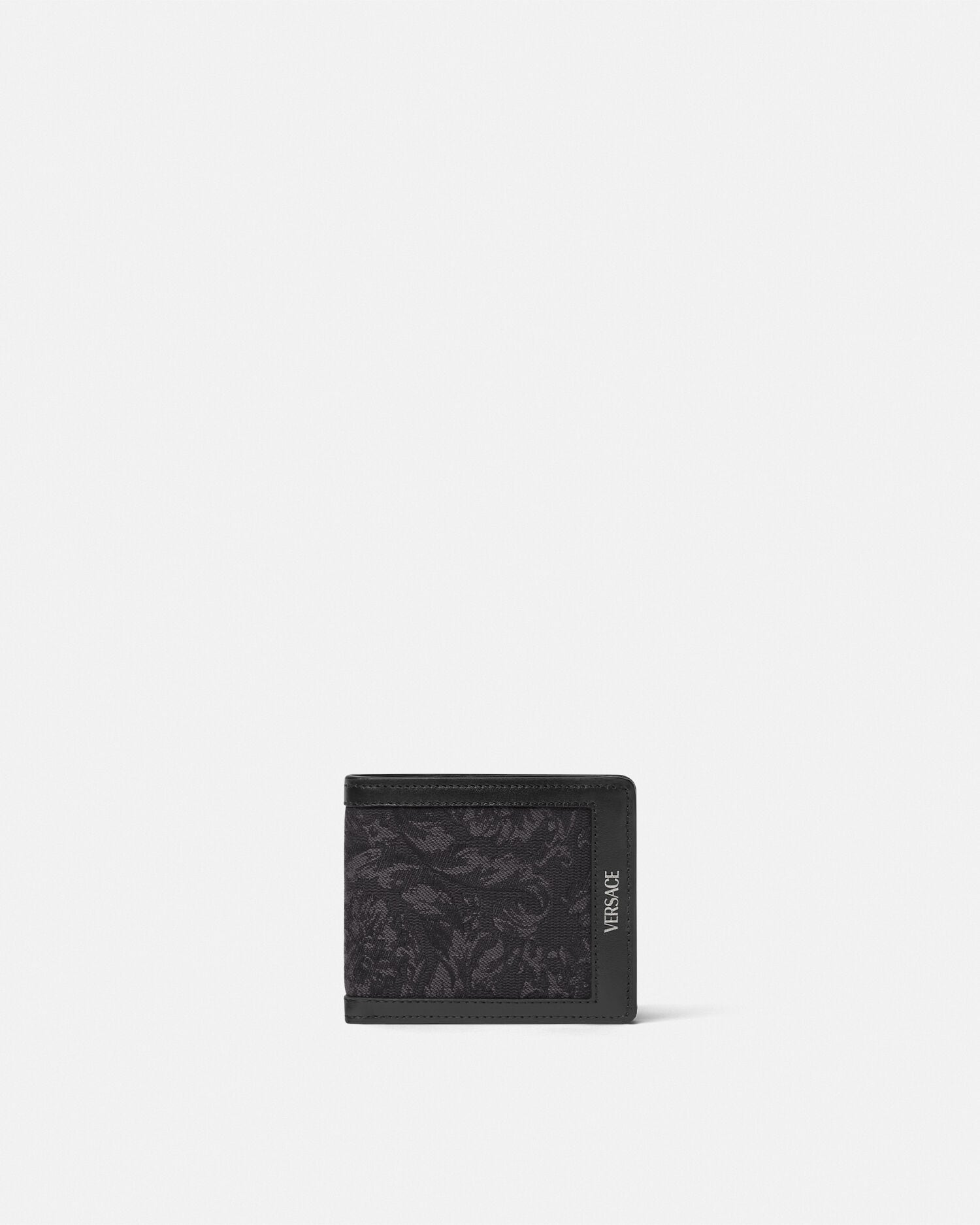 VERSACE \"Medusa Barocco Bifold\" 二つ折り財布 Versace-Medusa-Logo-Barocco-