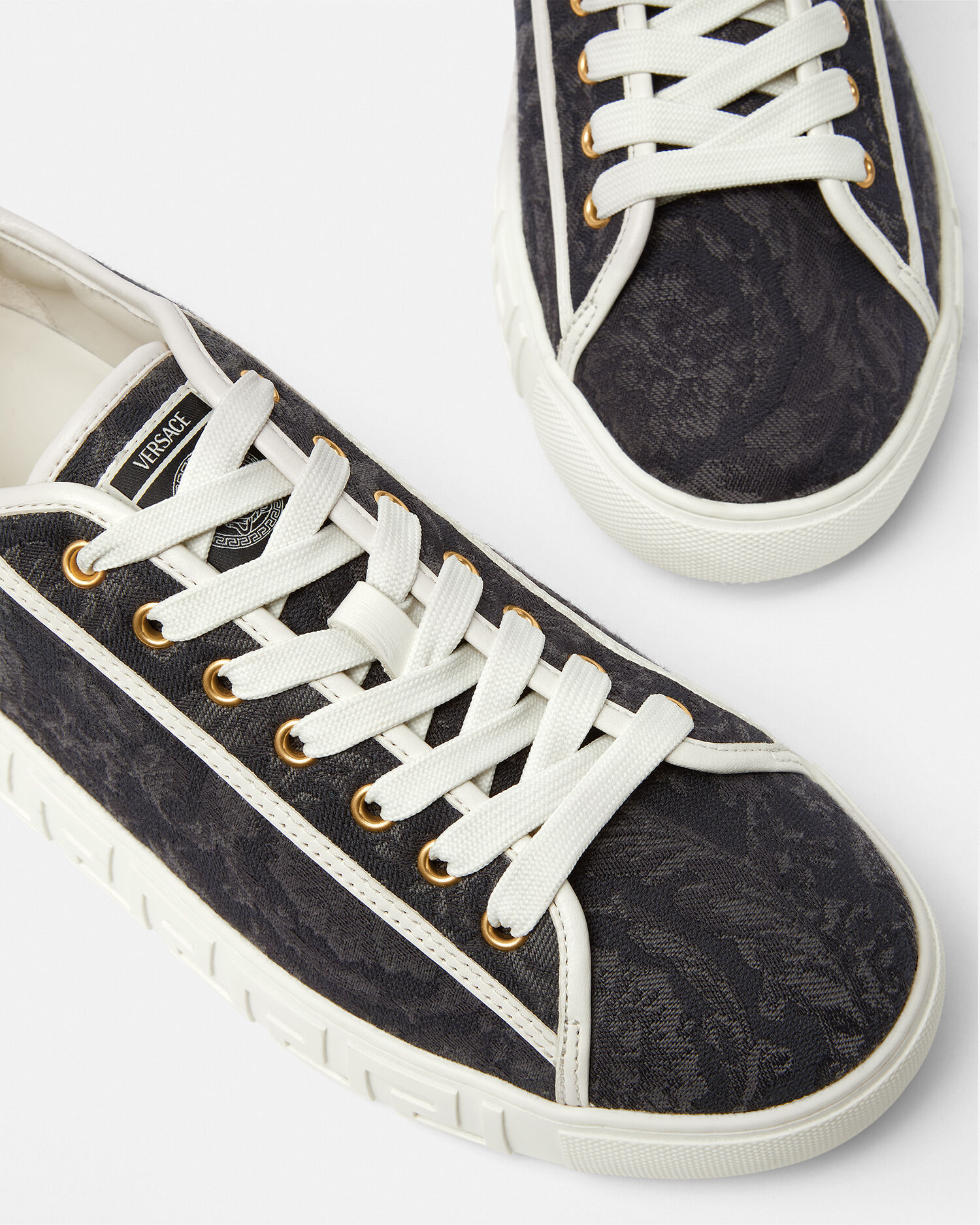 Versace バロッコ グレカ スニーカー | VERSACE