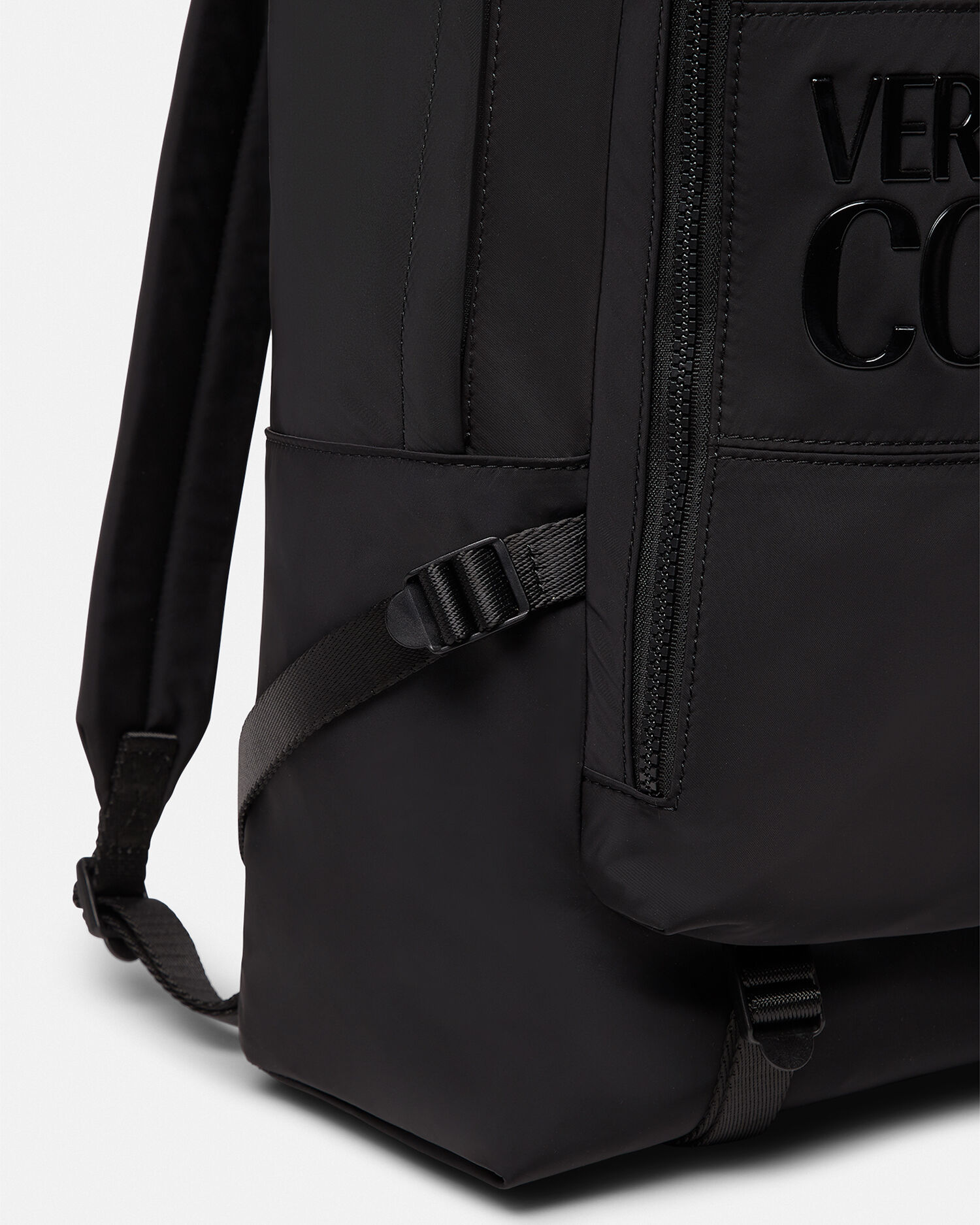 ロゴ バックパック ブラック,プリント | VERSACE JP