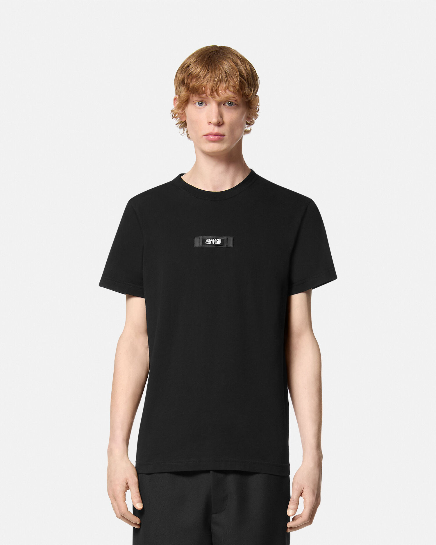 人気商品 スリムフィット Tシャツ JP VERSACE | ロゴ トップス