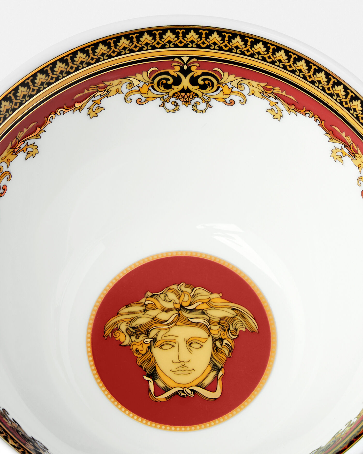 メドゥーサ レッド ボウル 12 cm プリント | VERSACE JP