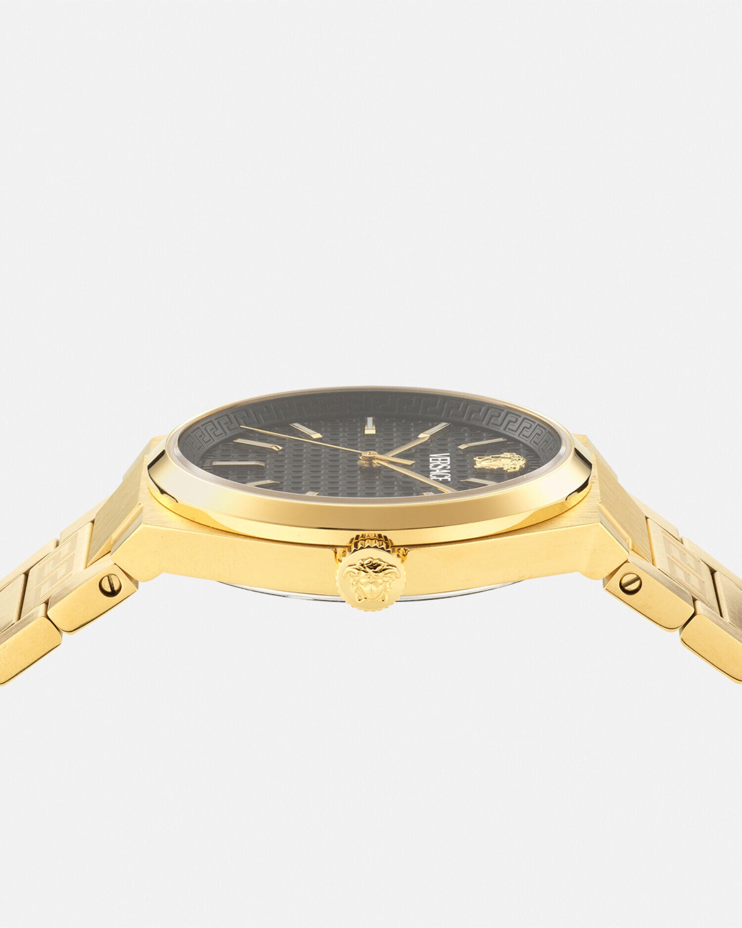 ウォッチ V-アウリア ブラック,ゴールド | VERSACE JP