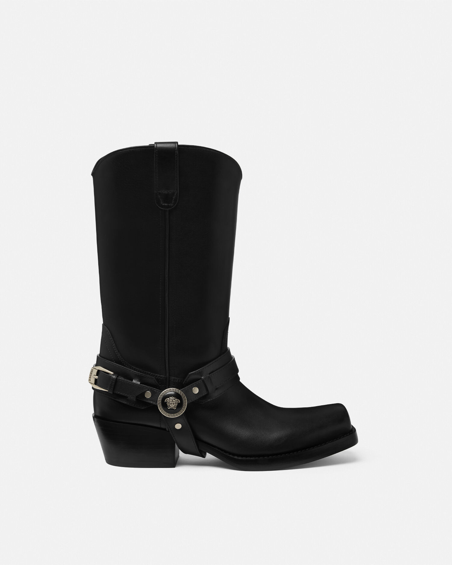 ヴェルサーチェ☆グレカサイドゴアブーツ サイドゴア VERSACE(ヴェルサーチェ) ブーツ(メンズ) - 海外通販