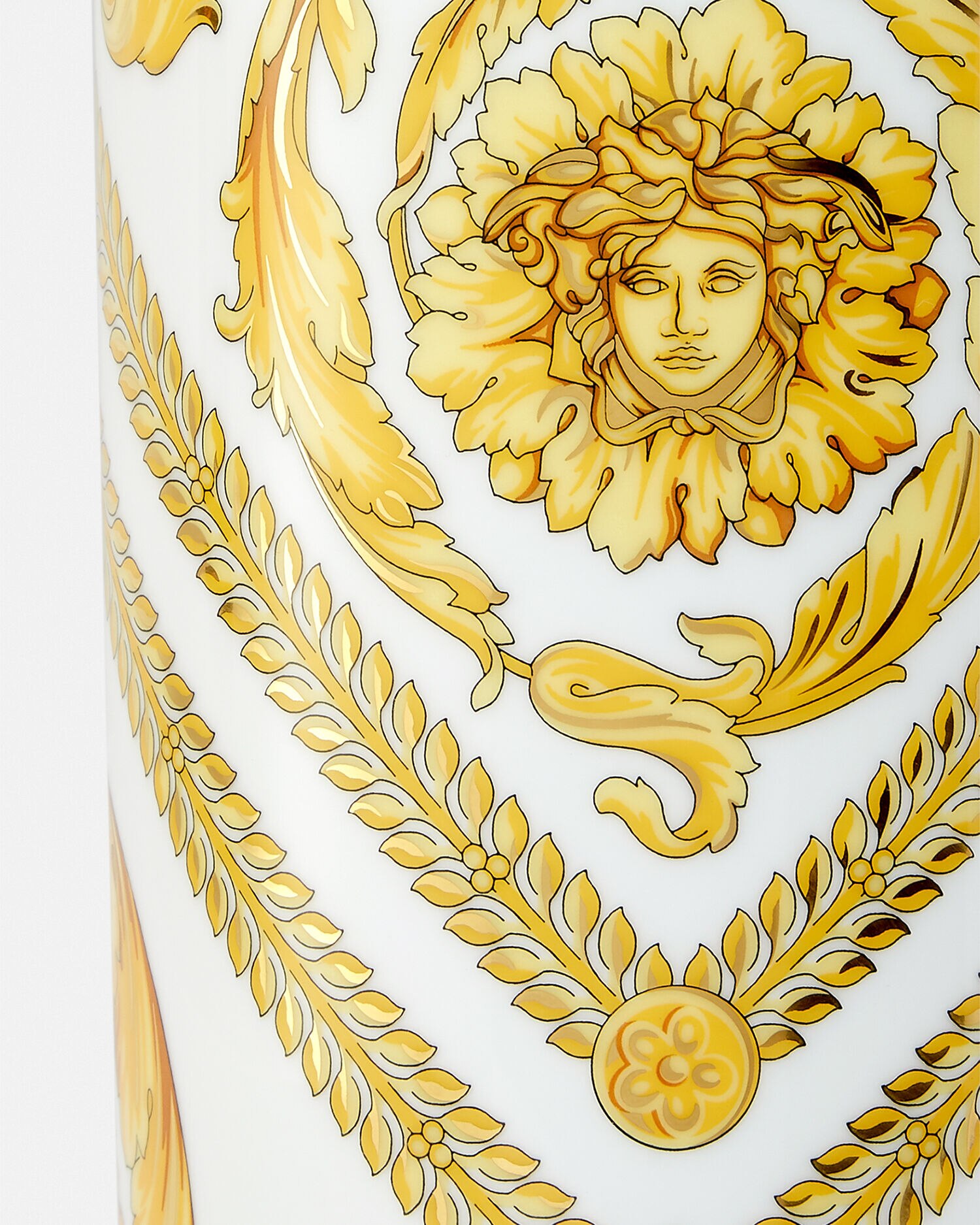 メドゥーサ ラプソディ 花瓶 24 cm ゴールド | VERSACE JP