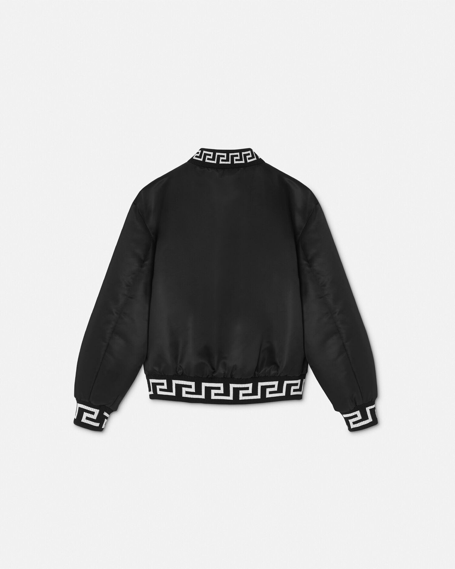 グレカ キッズ ボンバー ジャケット ブラック | VERSACE JP