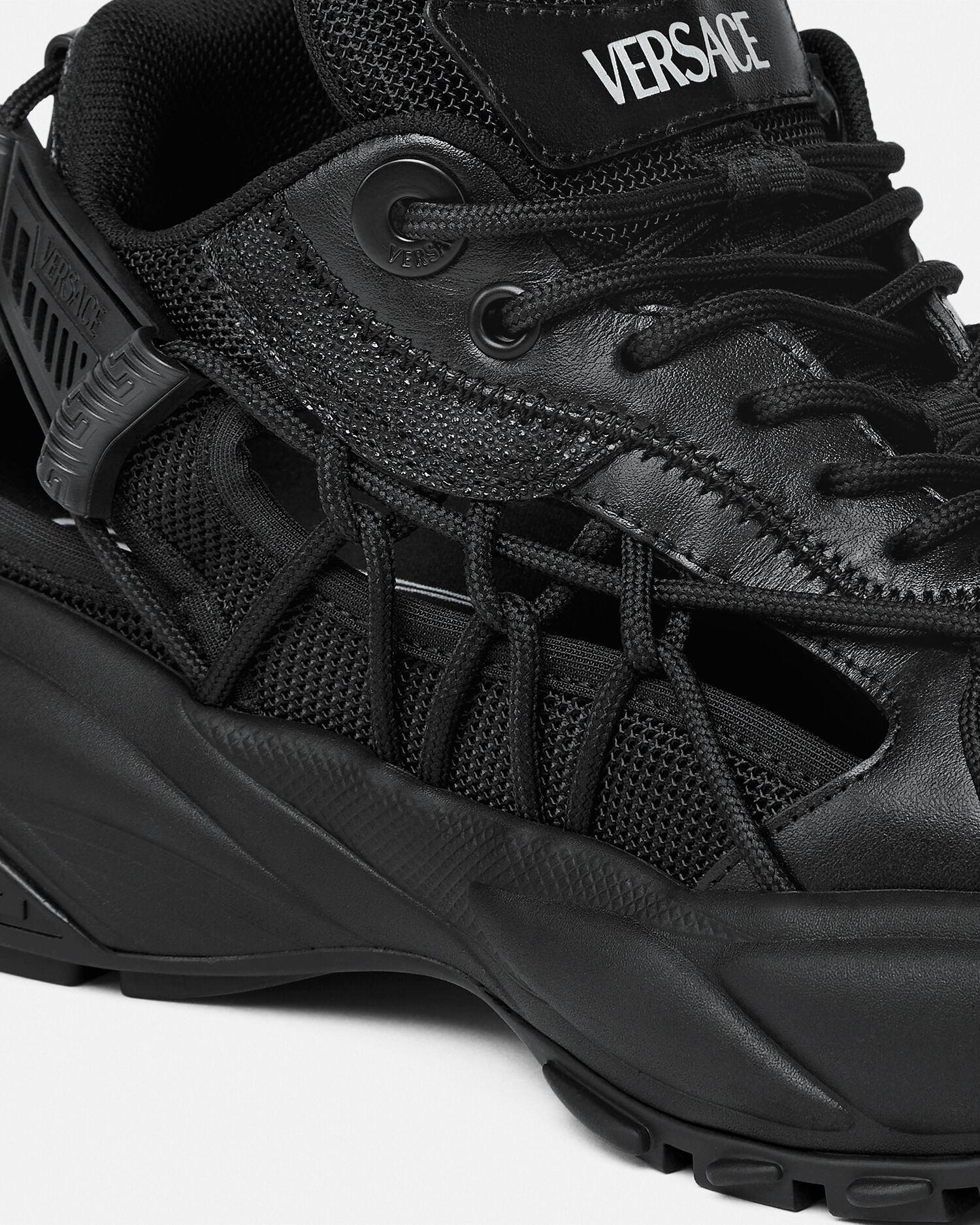 【ヴェルサーチェ・VERSACE】SNEAKERS ヴェルサーチェ マーキュリー M_VS_01 スニーカー ブラック